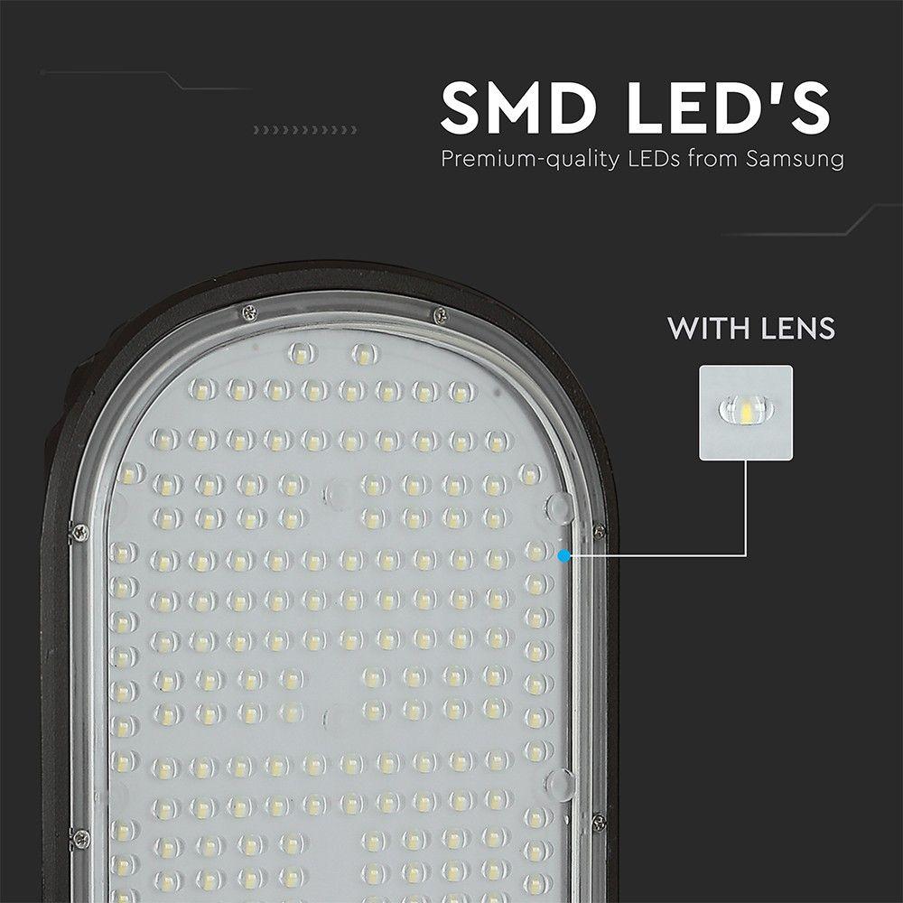 VT-121ST 120W LED STREETLIGHT WITH LENS & SAMSUNG CHIP 4000K,3YRS WTY