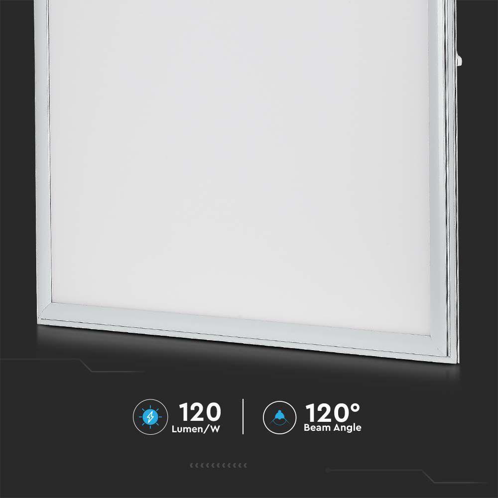 29W Panel LED 600x600mm, Barwa:4500K, HIGH LUMEN, Opakowanie: 6szt., VTAC, SKU 2162416