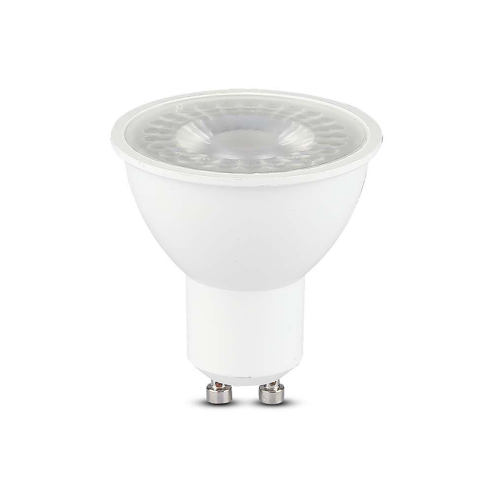 7.5W GU10 Żarówka LED, Chip SAMSUNG, Barwa:6500K, Kąt 110', Trzonek:GU10 , VTAC, SKU 21874