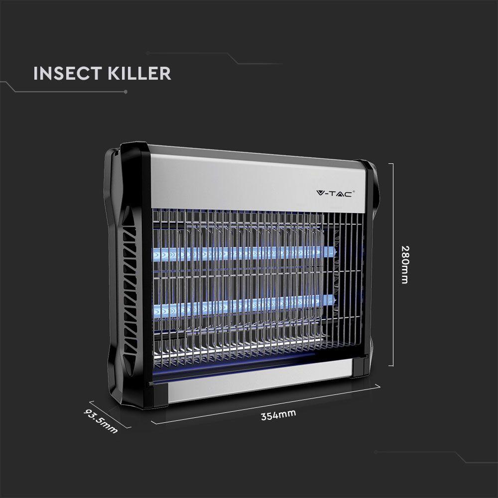 VT-3216 2*8W ELECTRONIC INSECT KILLER (EU PLUG) COVERAGE-50m2