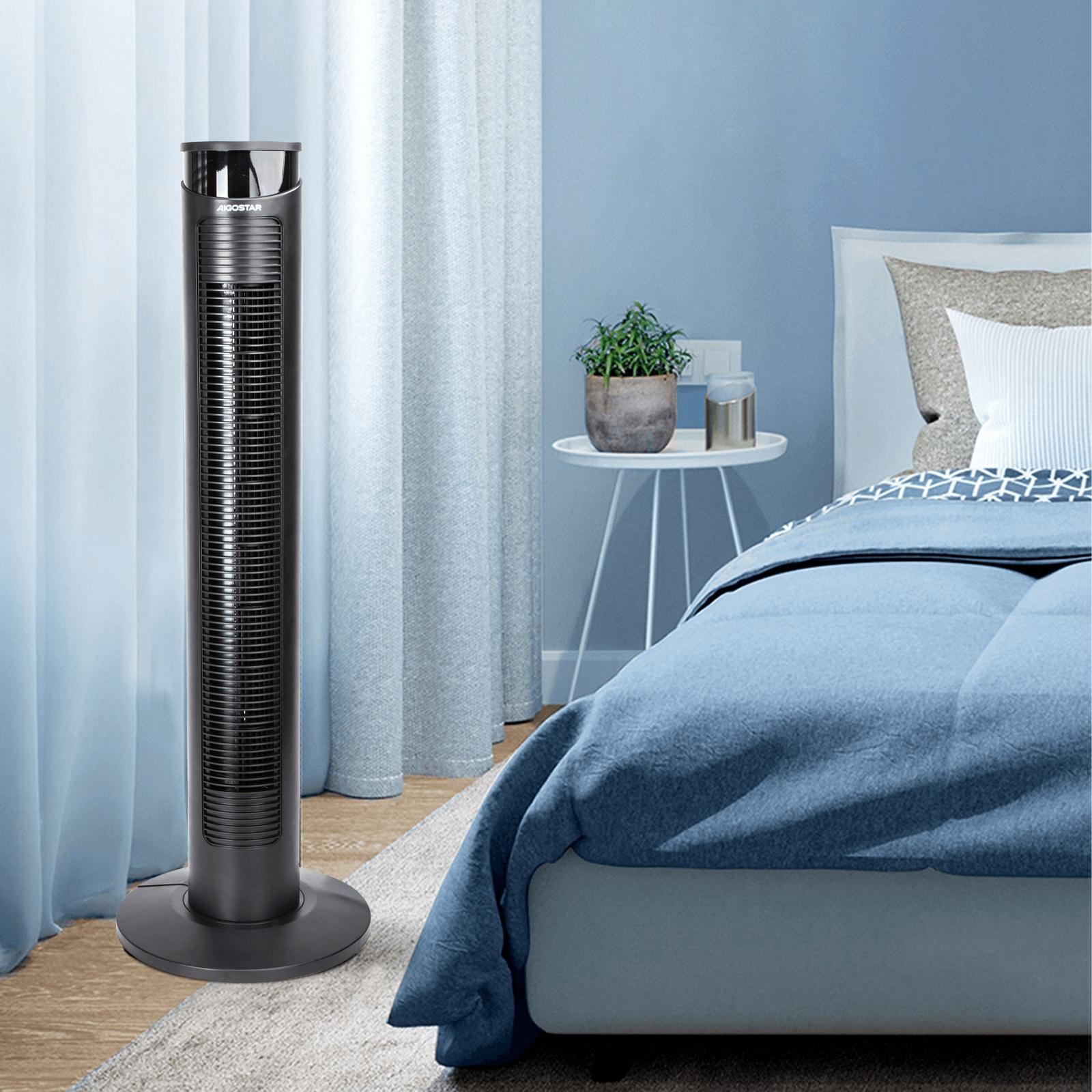 38-in Tower fan with remote control