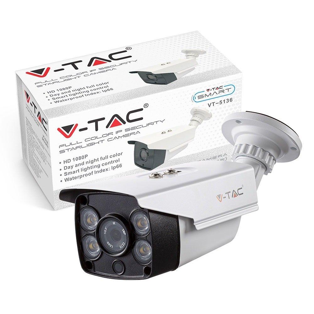 VT-5136 IP SECURITY CAMERA 1080P (INDOOR/OUTDOOR)-FULL COLOR-2.0MP-BULLET