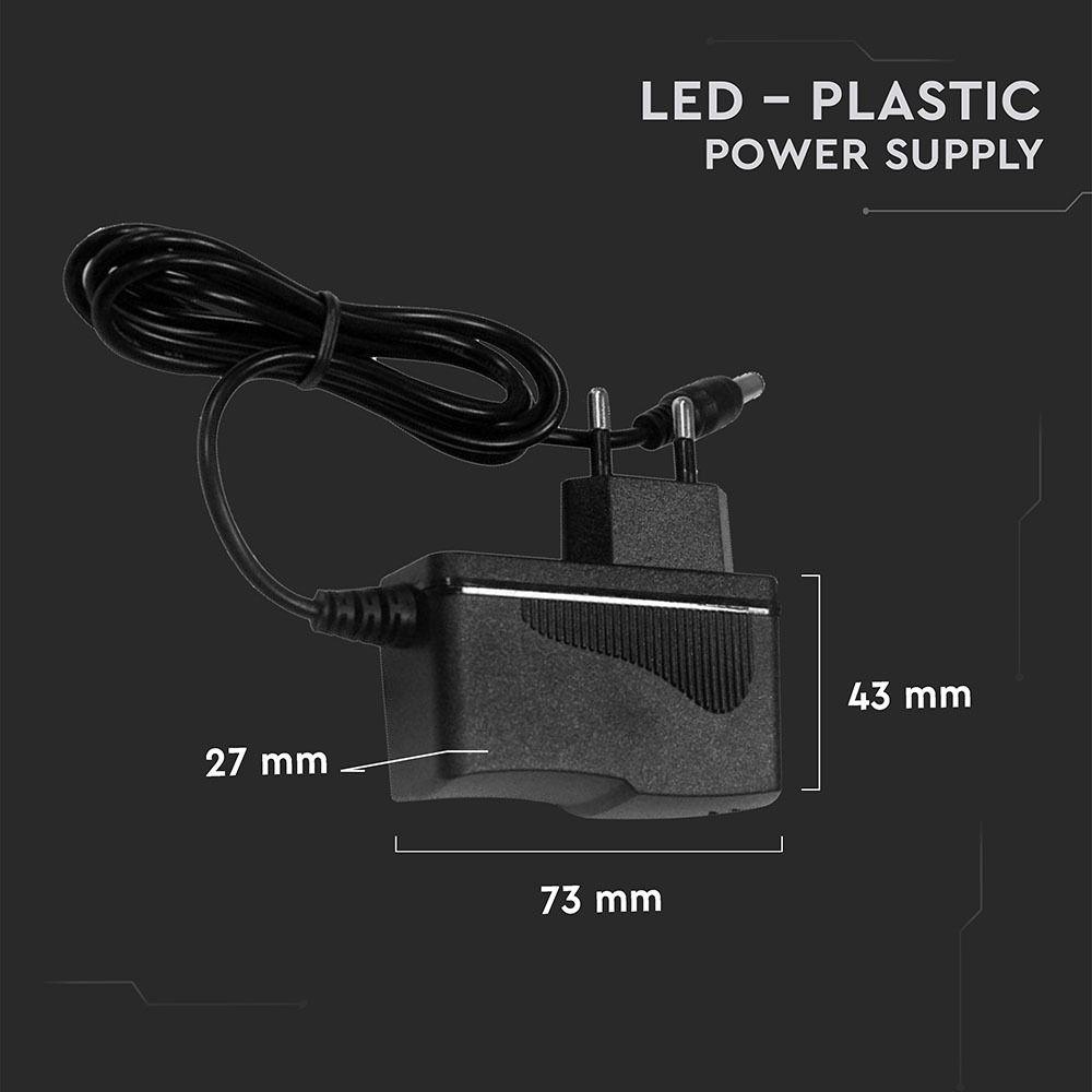 18W Zasilacz LED, Zasilanie:12V 1.5A, IP44, VTAC, SKU 3237