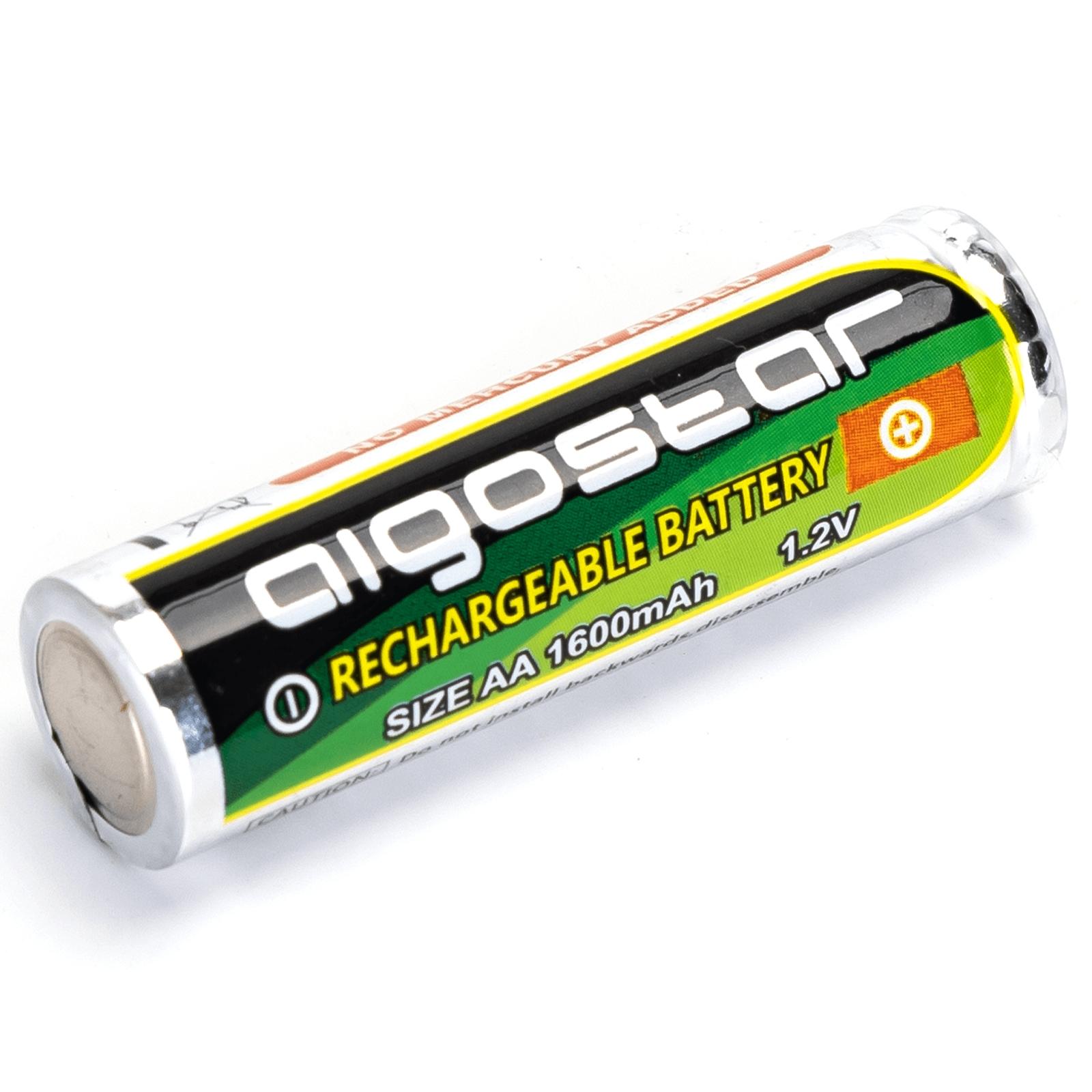 Ładowalna bateria AA 1600mAh 1.2V 2 szt.