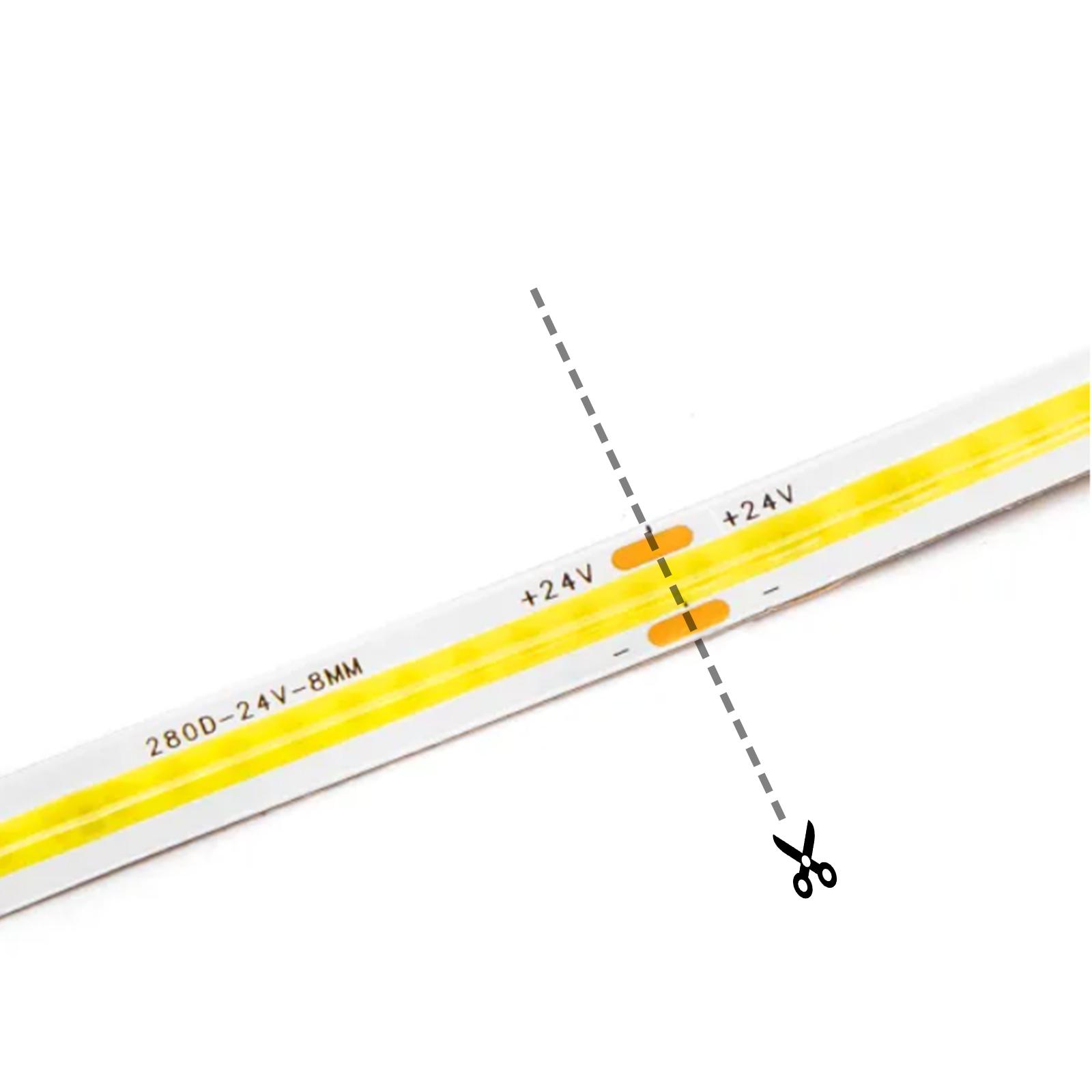 LED Low-voltage Strip Lights 5m COB