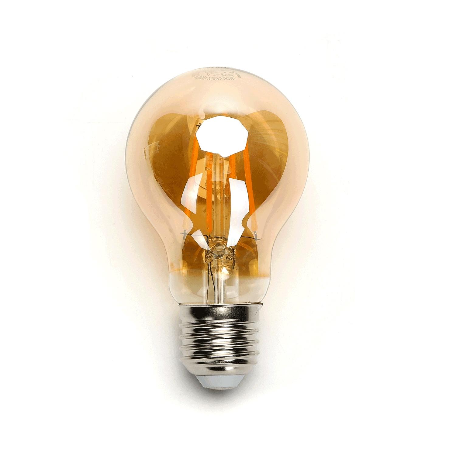 LED Filament Bulb (Amber) A60 E27 12W