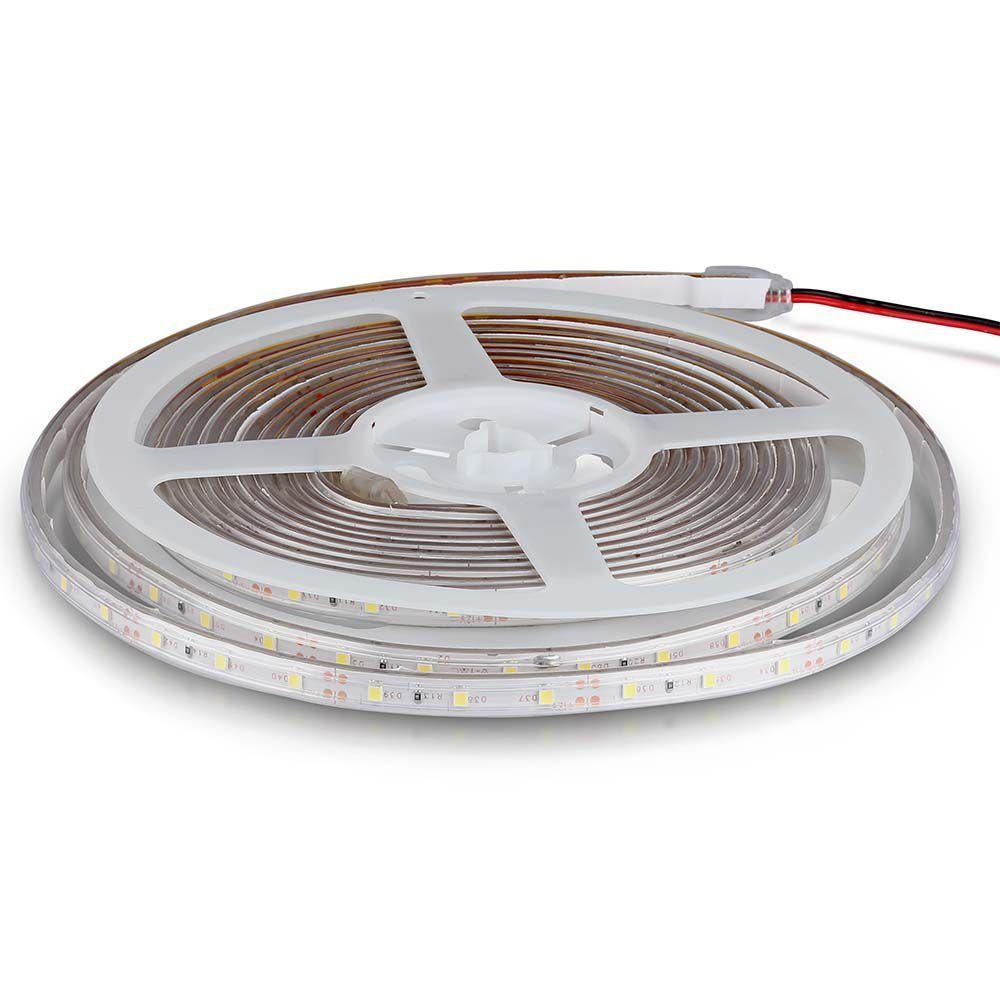 5W Taśma LED, Barwa:3000K, IP65/ Rolka:5m, VTAC, SKU 212032