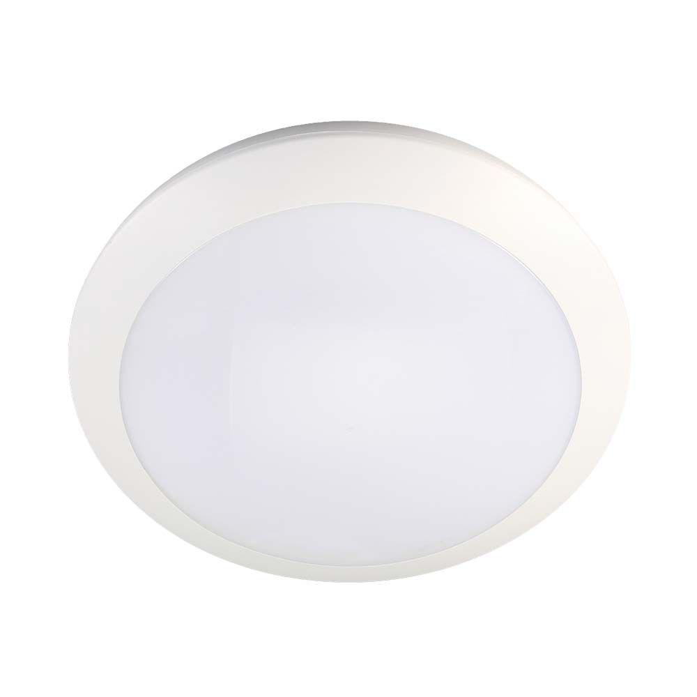 20W Lampa LED z czujnikiem mikrofalowym, Ściemniana, Barwa: 3w1, IK10, IP66 , VTAC, SKU 23160