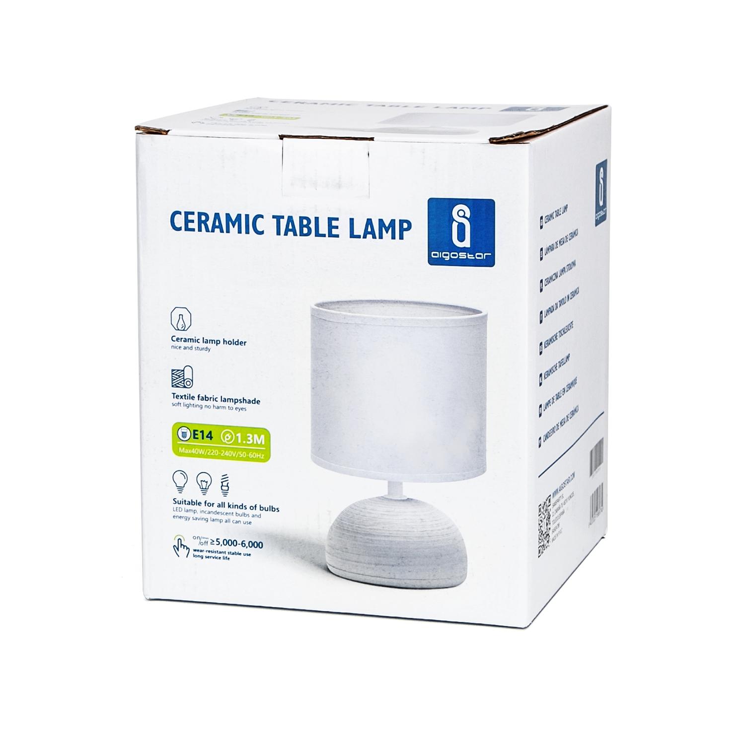 Ceramic Table Lamp (Without Light Source) E14