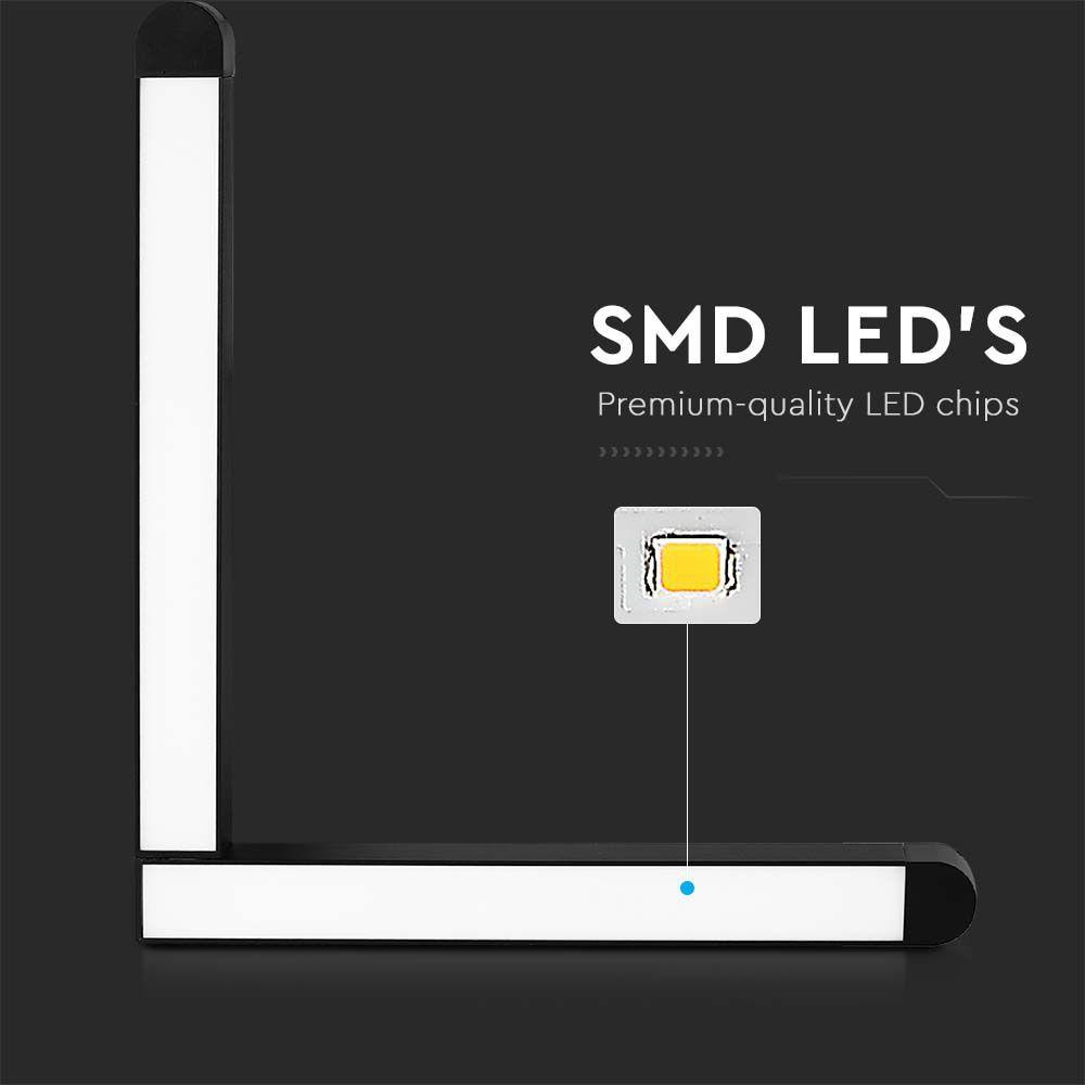 25W Lampa LED na szynoprzewód MAGNETIC, Barwa: 4000K, Obudowa: Czarna , VTAC, SKU 10266