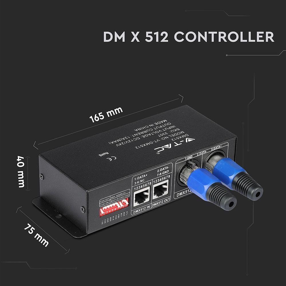 VT-DM X 512 360W DM X 512 CONTROLLER :