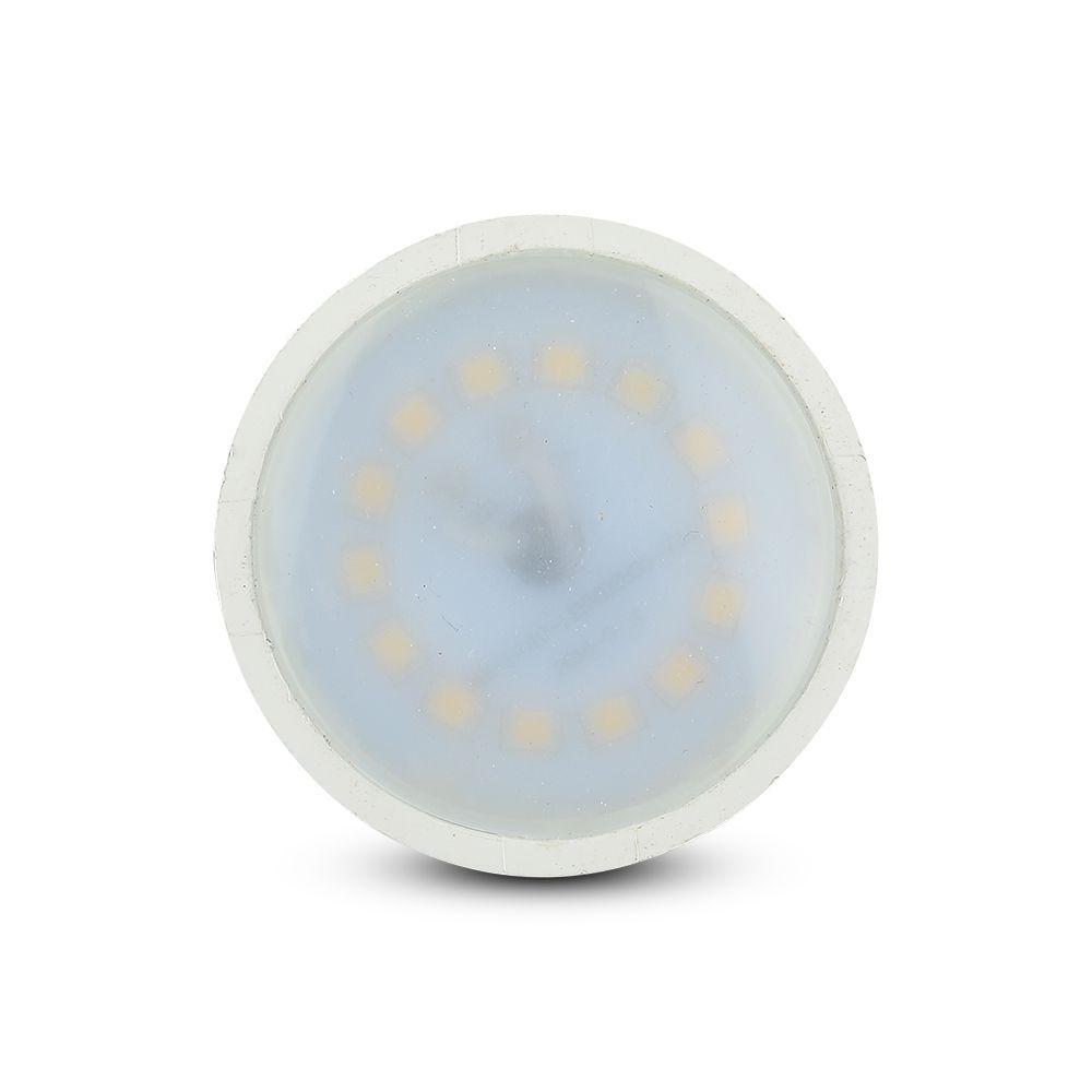 VT-2244 5.5W SMART GU10 PLASTIC SPOTLIGHT MILKY COVER RF CONTROL RGB+3000K DIMMABLE 110'D