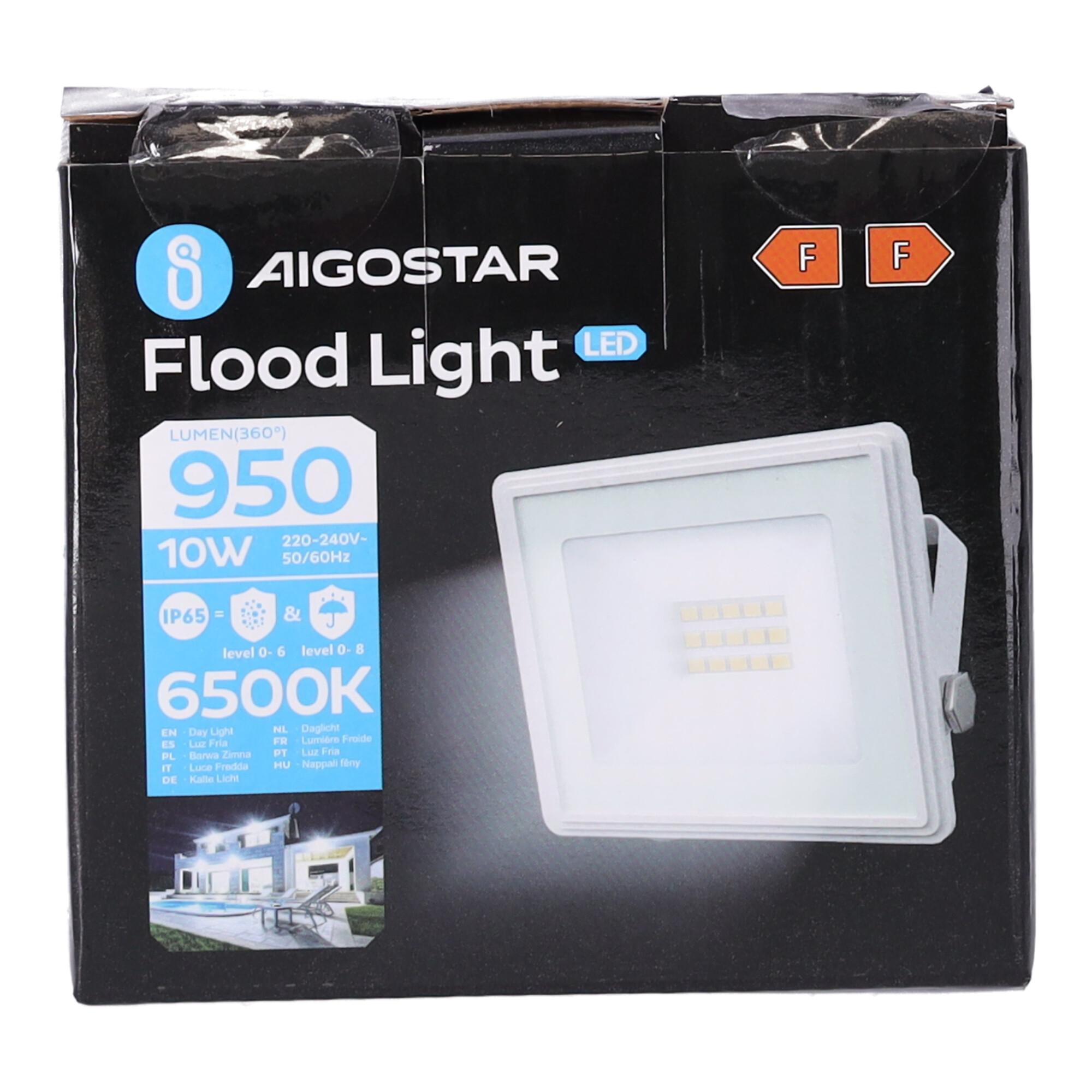 LED Slim Floodlight White 10W (Die-casting)