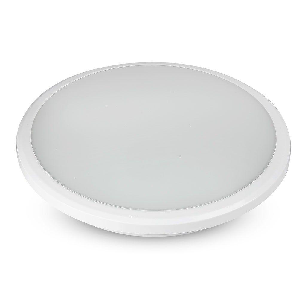 14W Plafon LED slim (Zasilanie awaryjne i czujnik), Chip SAMSUNG, Barwa:4000K, VTAC, SKU 823