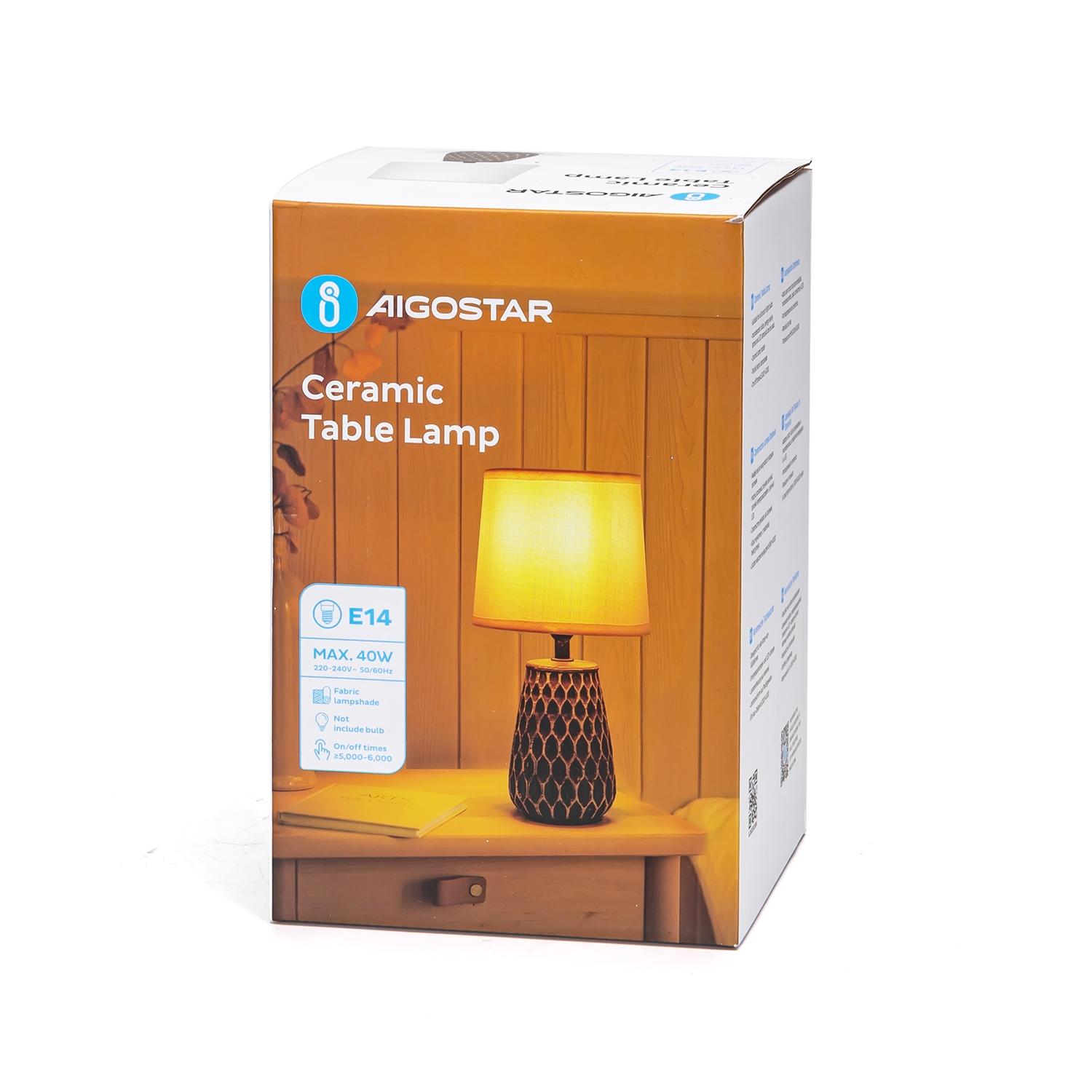 Ceramic Table Lamp (Without Light Source) E14