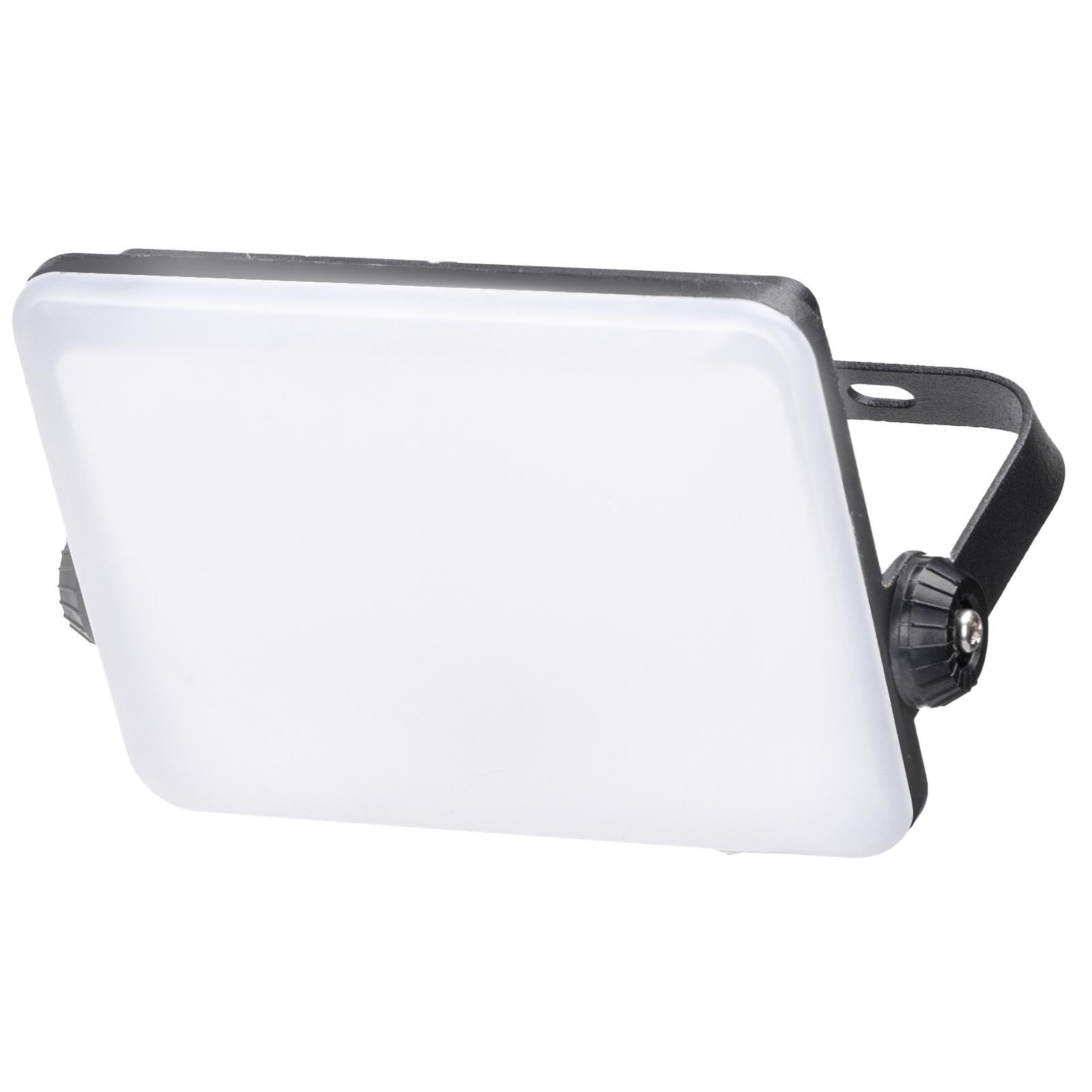 LED Frosted Cover Floodlight with Black Housing, 30W, 4000K