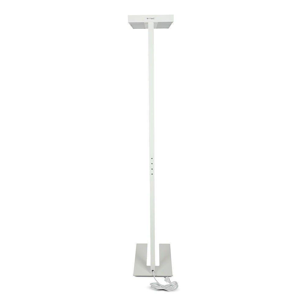 VT-8600 80W LED FLOOR LAMP(KNOB DIMMING) 4000K,WHITE - 5 YRS WTY