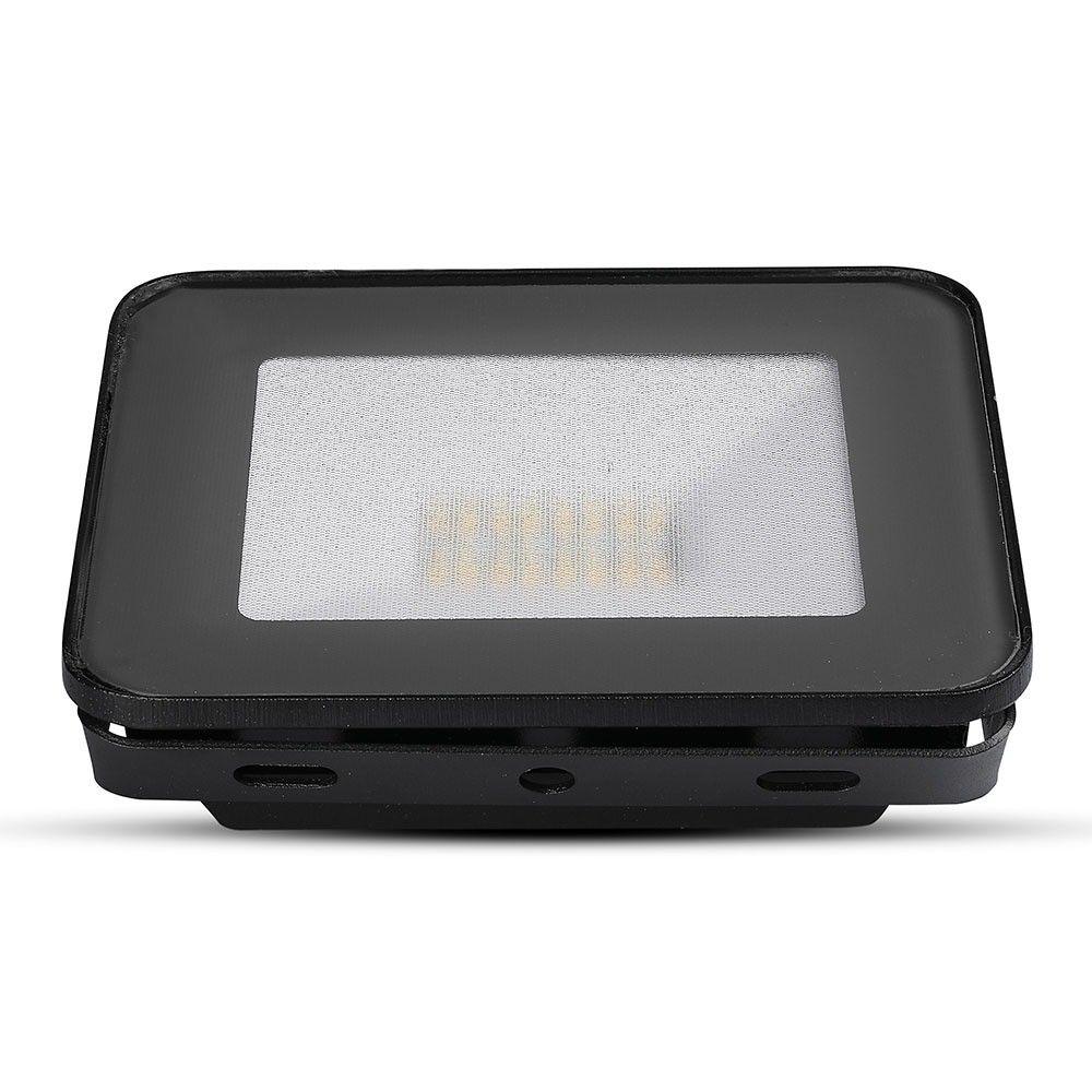 20W Naświetlacz LED SMD, Sterowanie: Bluetooth, Barwa: regulowana w zakresie 3000K,4000K,6000K + RGB, Obudowa: Czarna, VTAC, SKU 5985