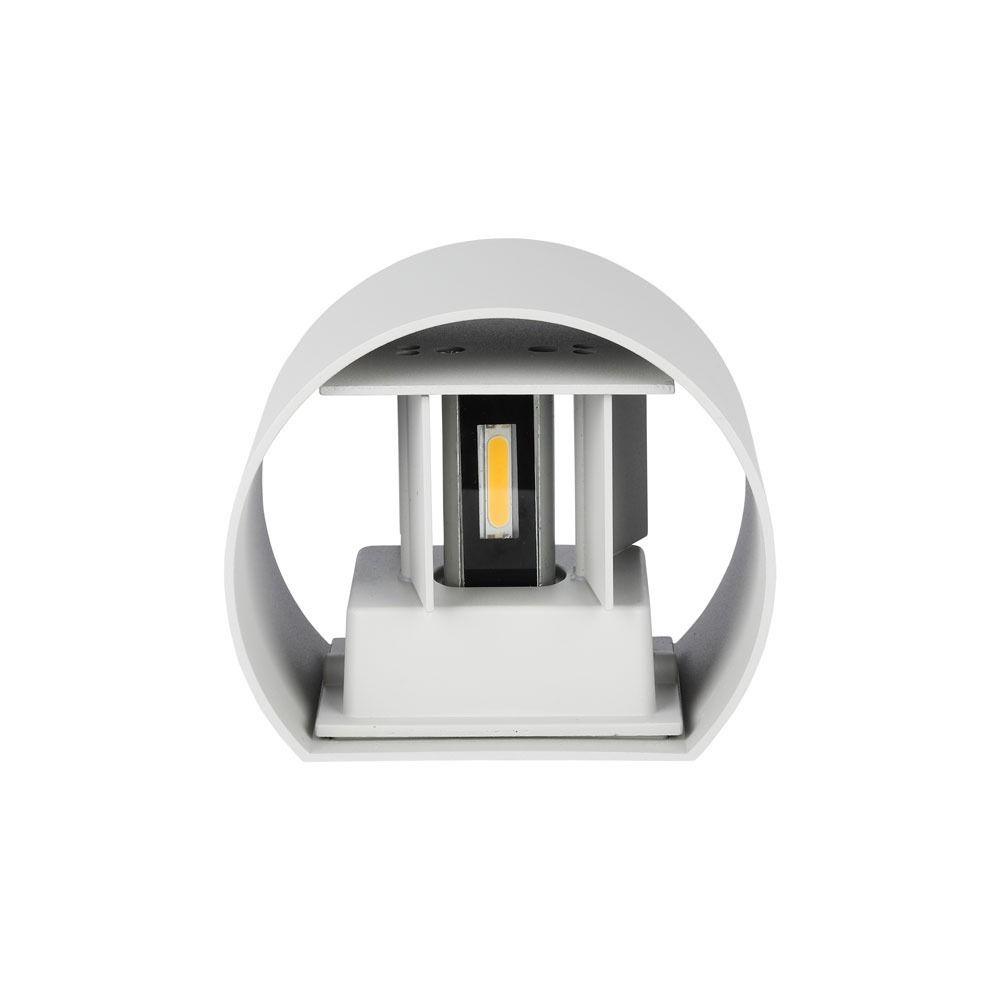 VT-756 6W LED UP-DOWN WALL LIGHT WITH BRIDGELUX CHIP 4000K WHITE ROUND