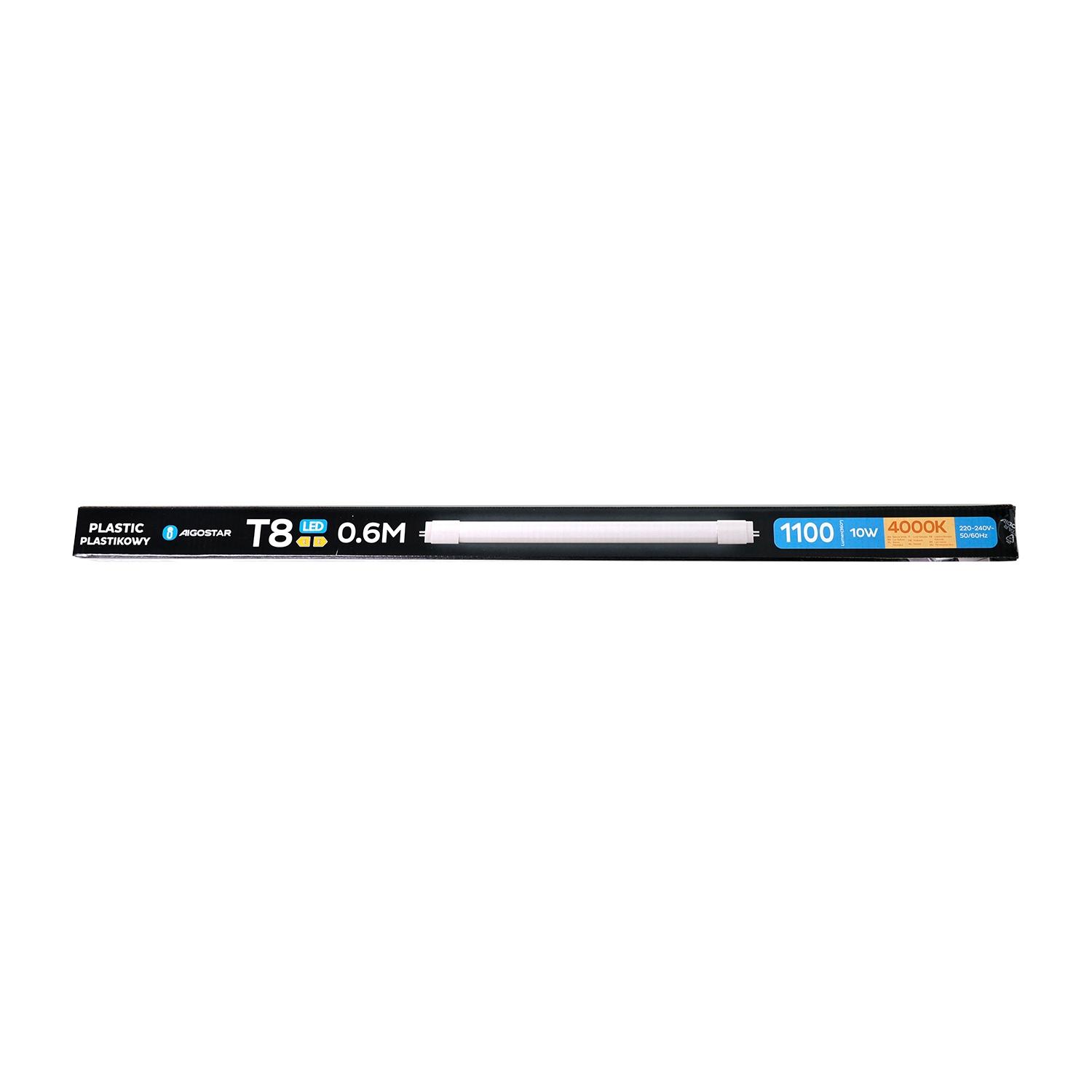 LED Plastic T8 Light Tube 0.6m 10W