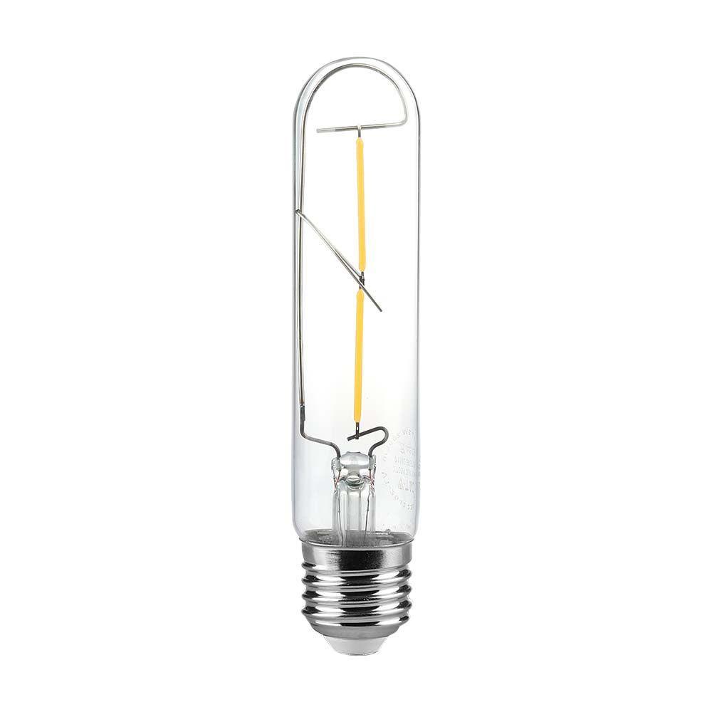 VT-2042 2W T30 LED FILAMENT BULB CLEAR GLASS 3000K E27