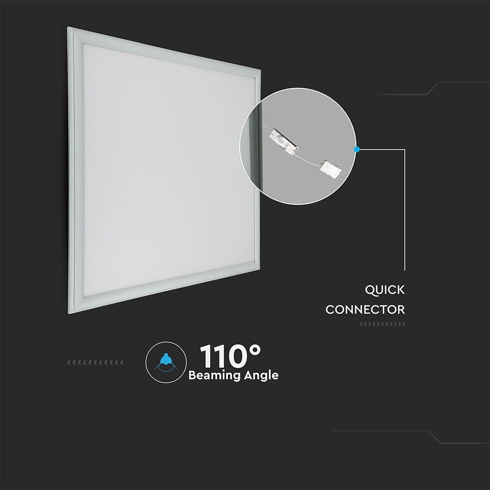 VT-645 45W LED PANEL LIGHT-600x600MM SAMSUNG CHIP 6400K 5 YRS WTY 6PCS/PACK