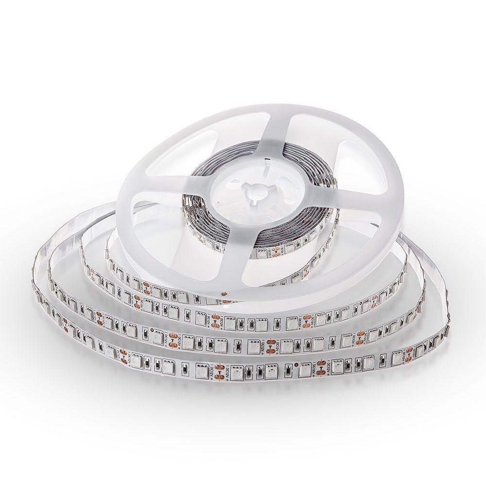 10.8W Taśma LED, Barwa:2200K, IP20, Rolka:5m, VTAC, SKU 2547