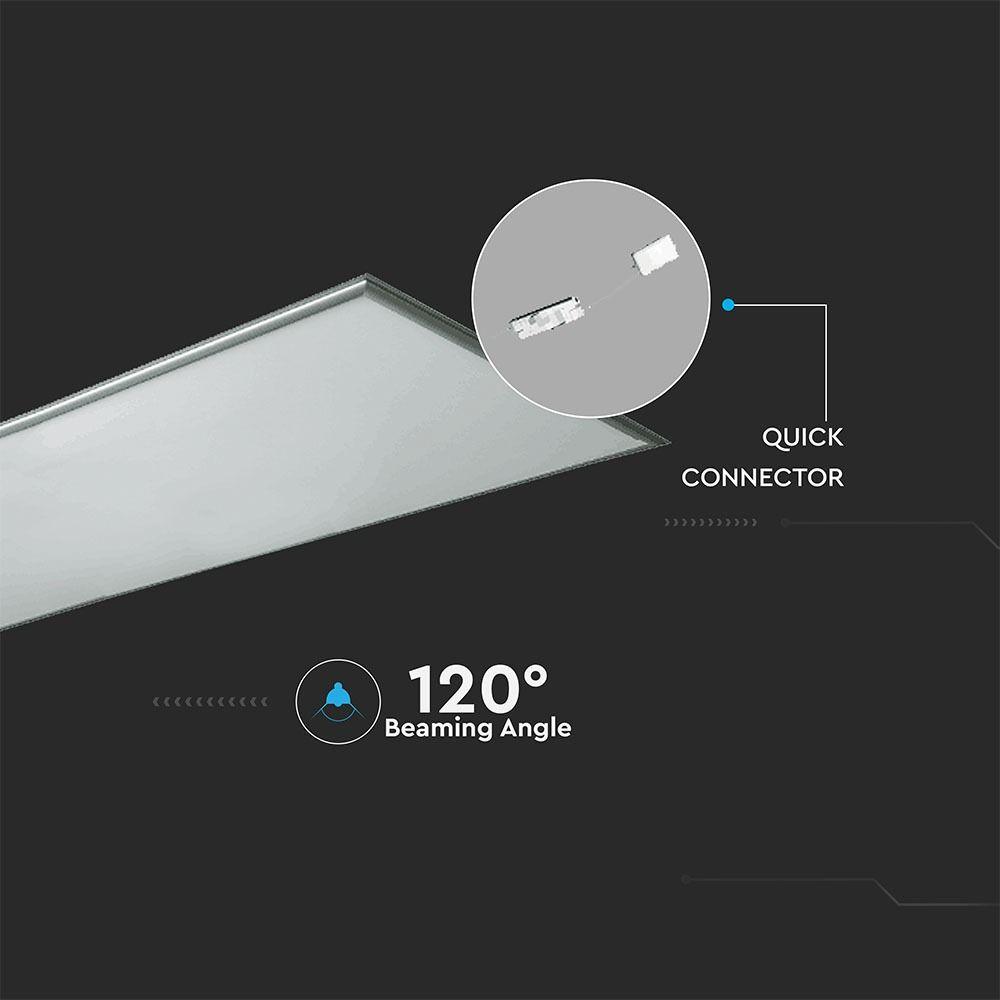 VT-646 45W LED PANEL-1200x600MM-SAMSUNG CHIP 6500K (120LM/W) 5 YRS WTY