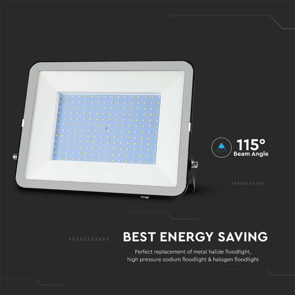 300W Naświetlacz LED SMD, Chip SAMSUNG, Barwa:6500K, Obudowa: Czarna, VTAC, SKU 10032