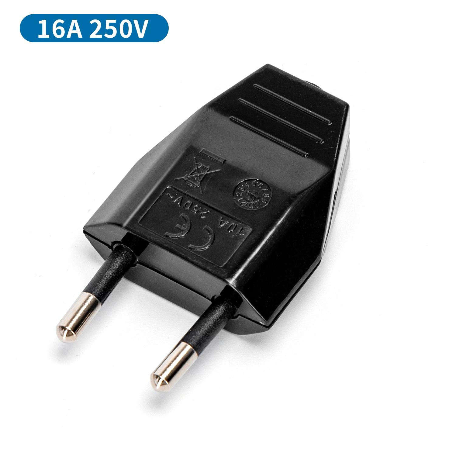 Plugs 10A 250V~  Black