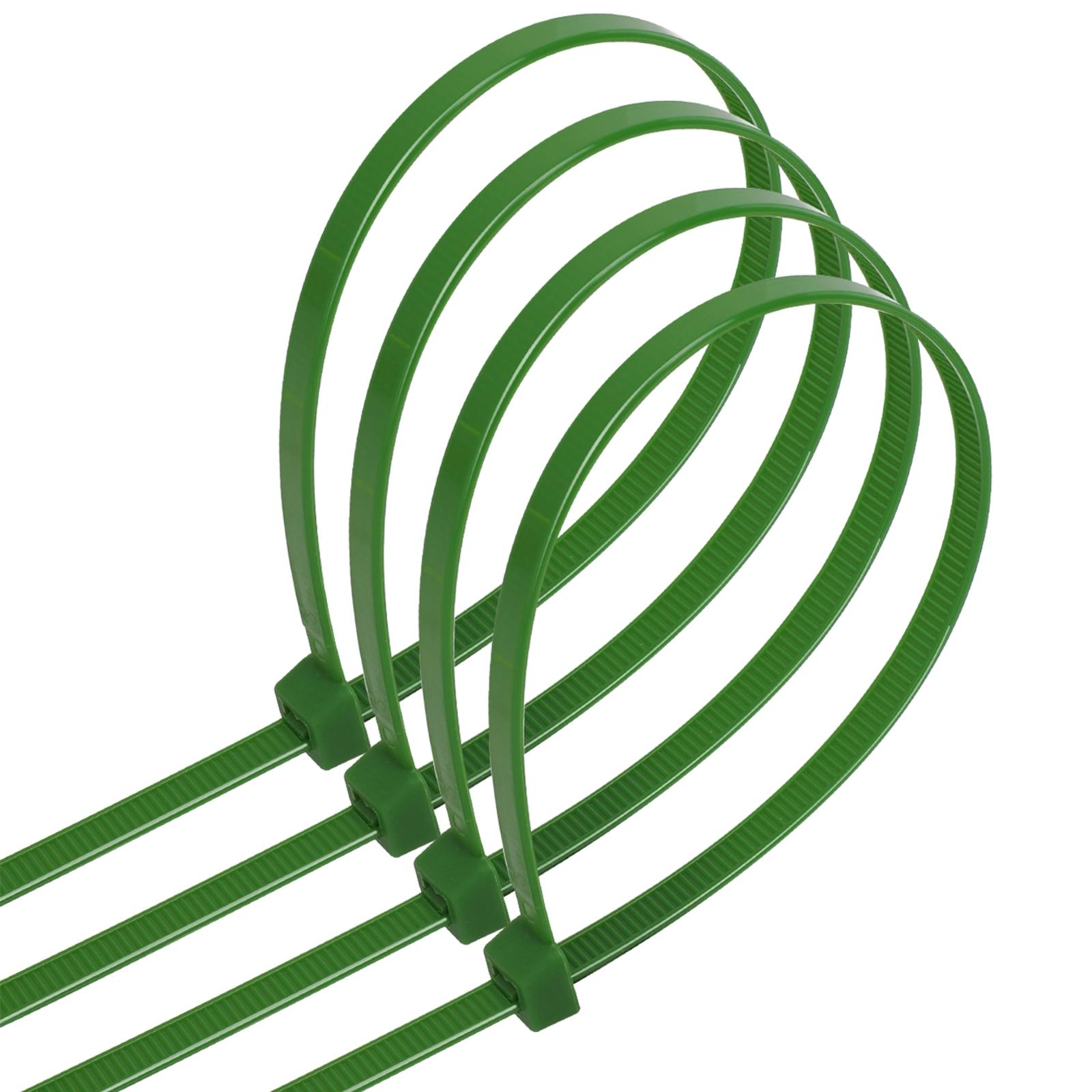 Nylon Cable Ties W7.2*L350mm Green