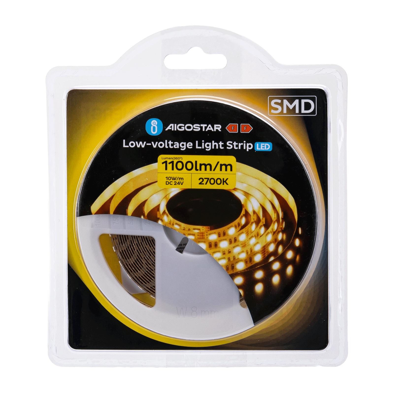 SMD low voltage strip light,5m, 2700K