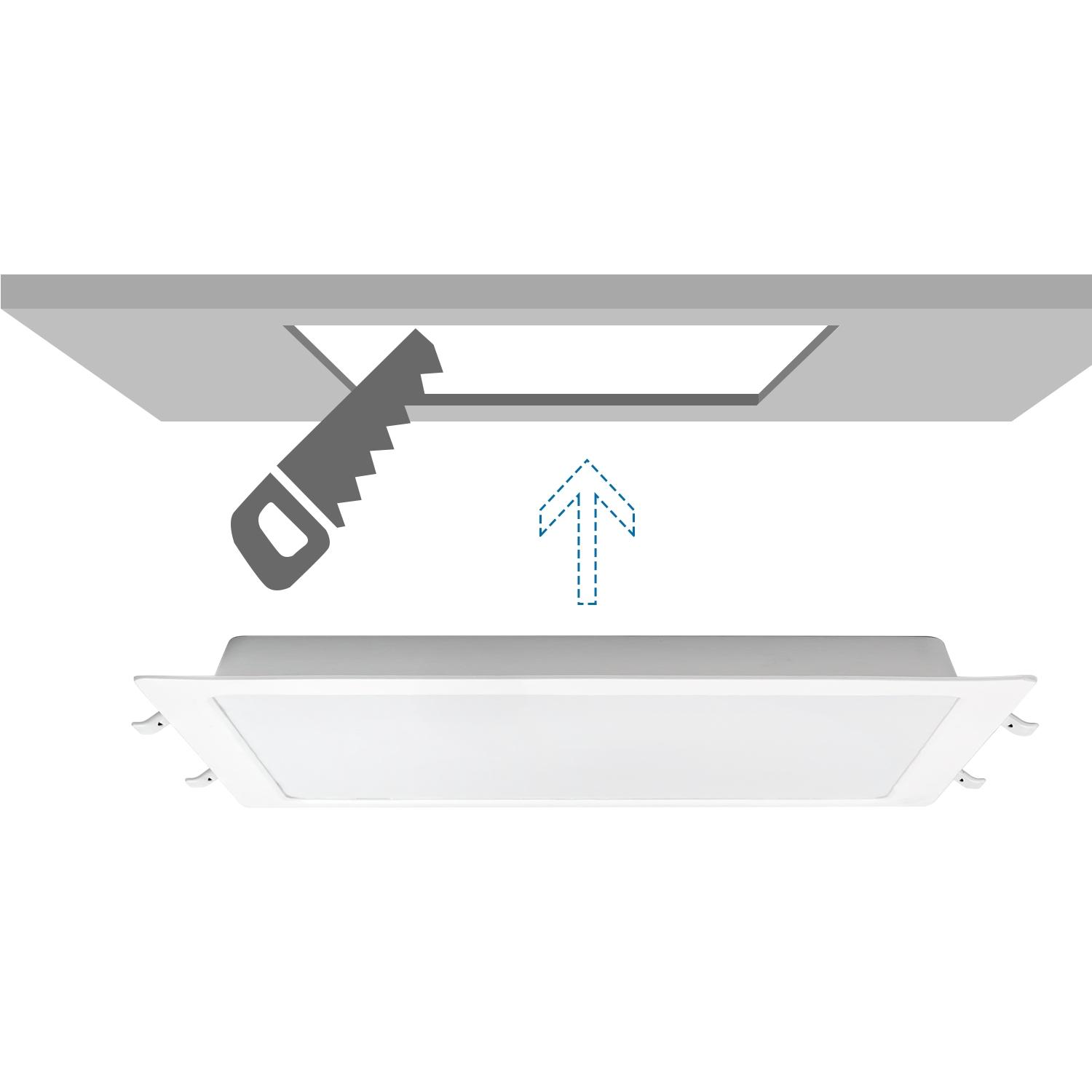 LED Flush-mounted Downlight 24W