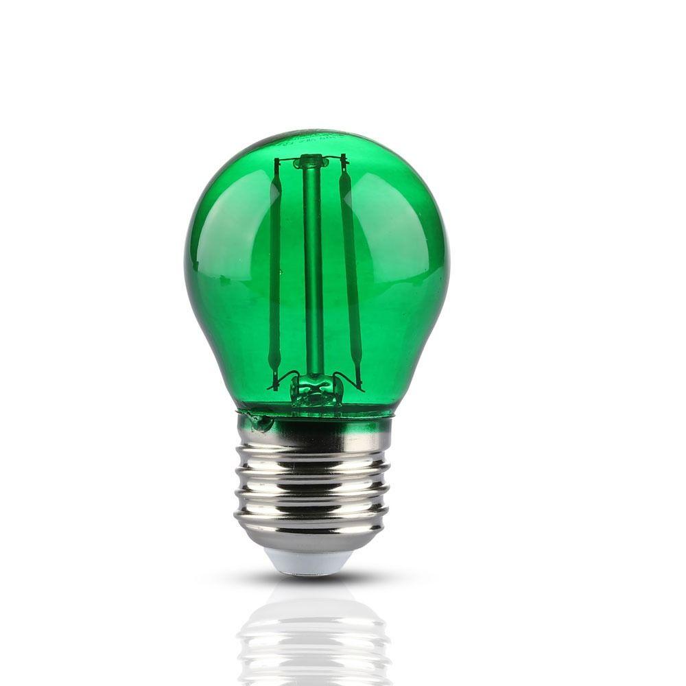 VT-2132 2W G45 LED GREEN COLOR FILAMENT BULB E27