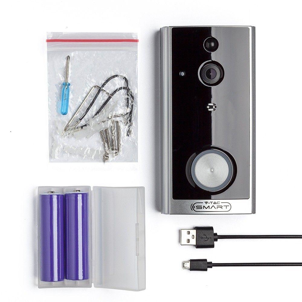 Dzwonek SMART Video-Audio, 1280 x 720P, VTAC, SKU 8355