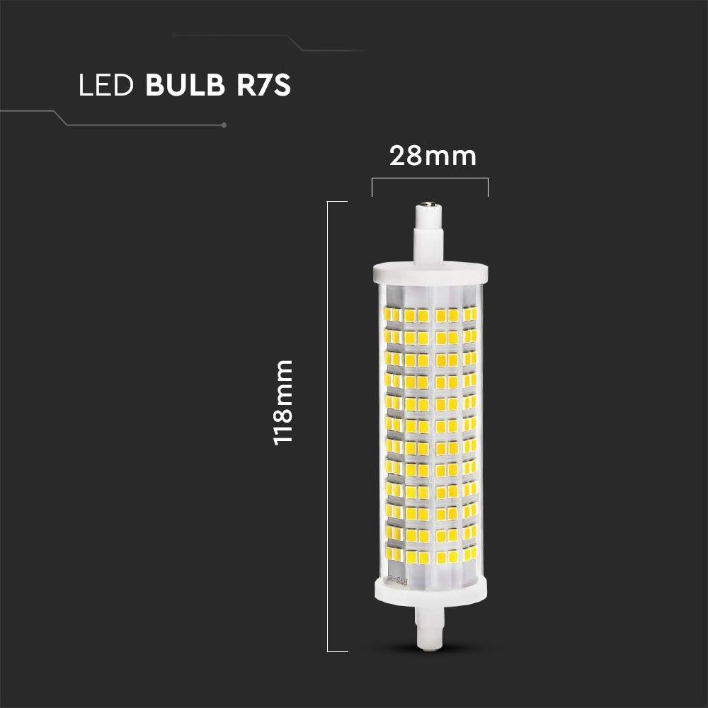 VT-2118 18W R7S LED CERAMIC BULB 3000K