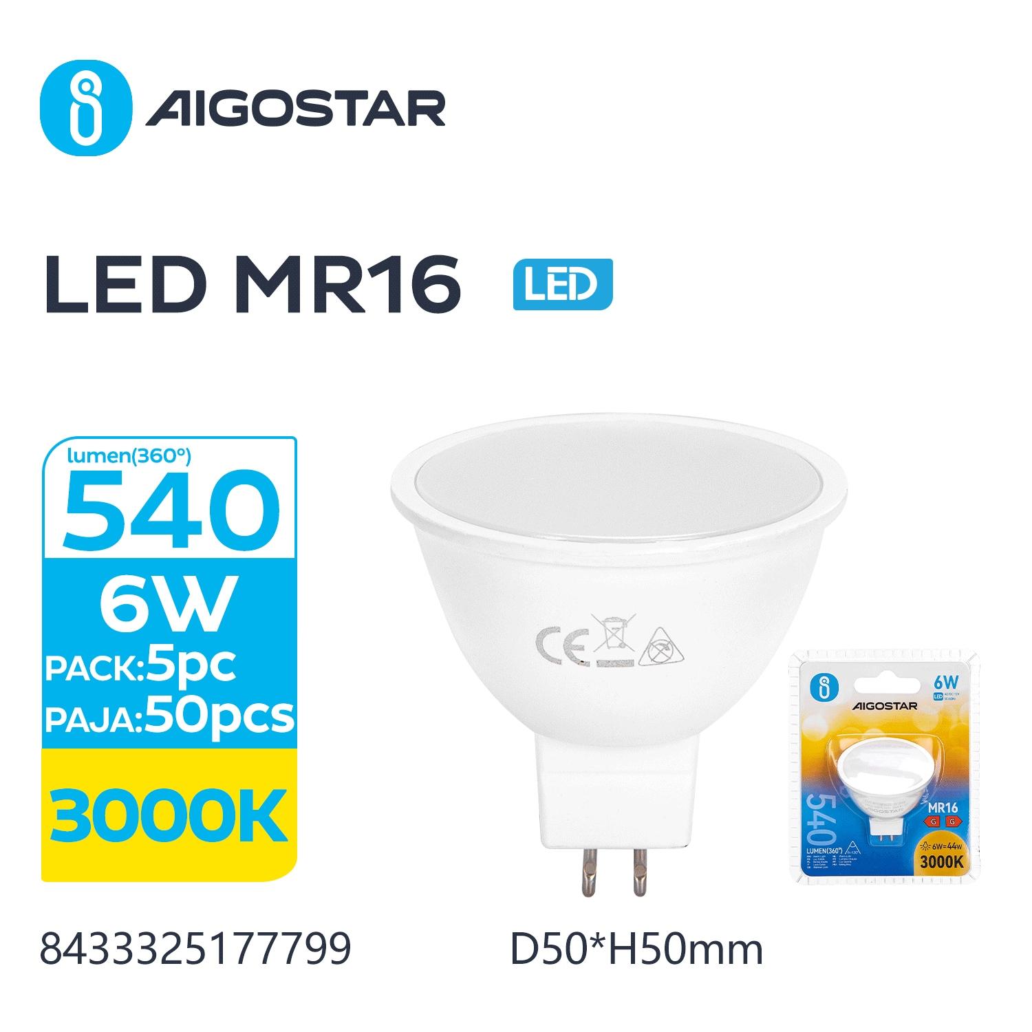 LED MR16 6W