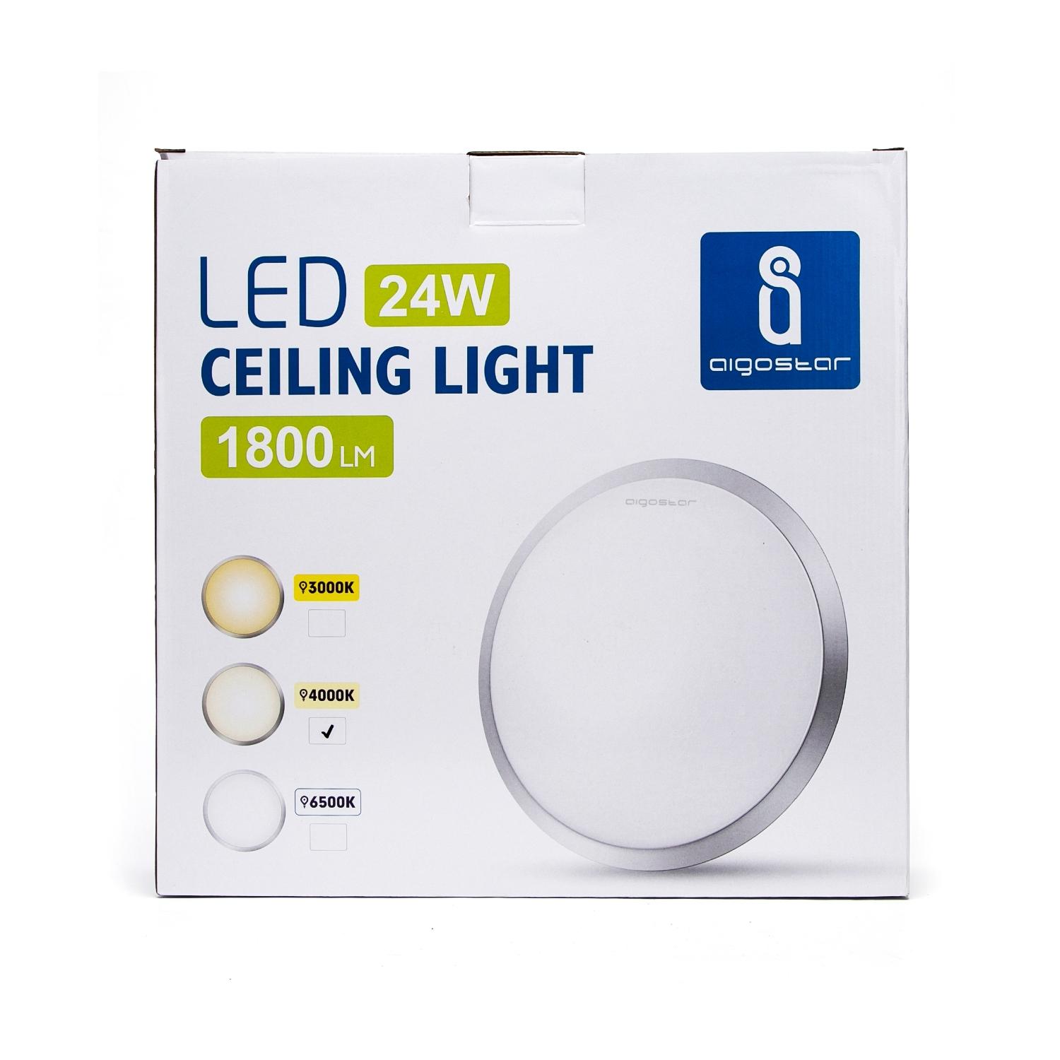 Ceiling Light 24W 4000K D380*H64 mm