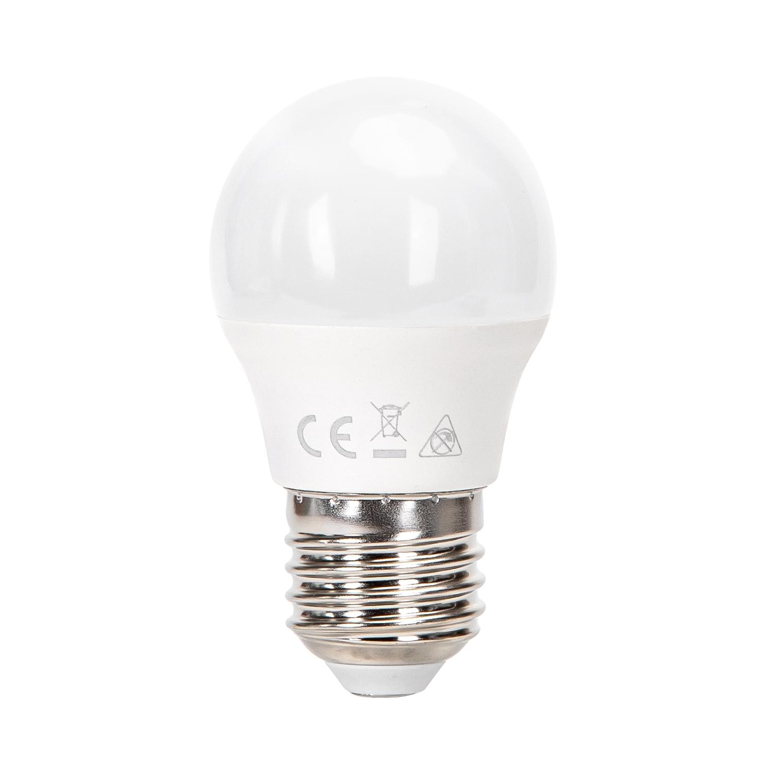 LED E27 G45 3W Naturalna biel