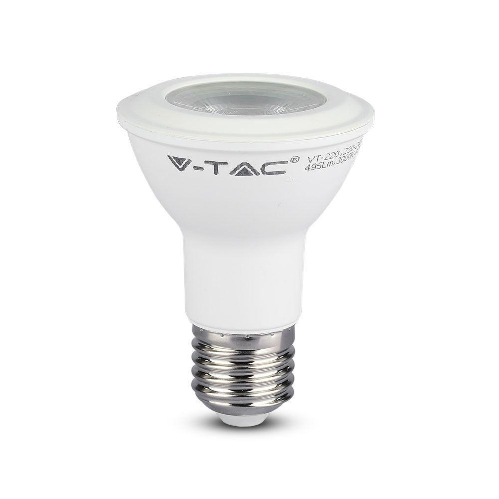 VT-220 7W PAR 20 PLASTIC BULB-SAMSUNG CHIP 4000K E27