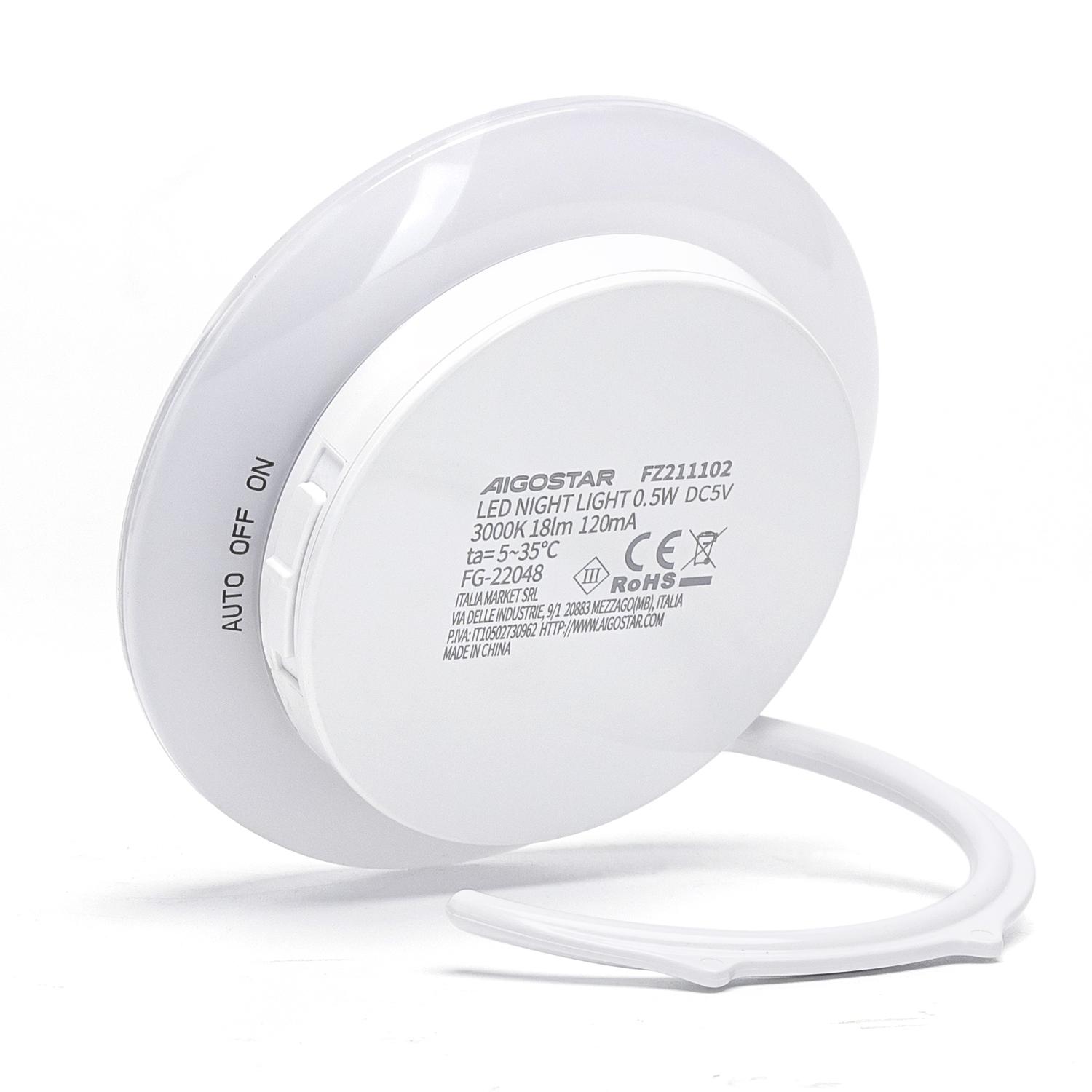 Night Light 0.5W 120mA USB charging