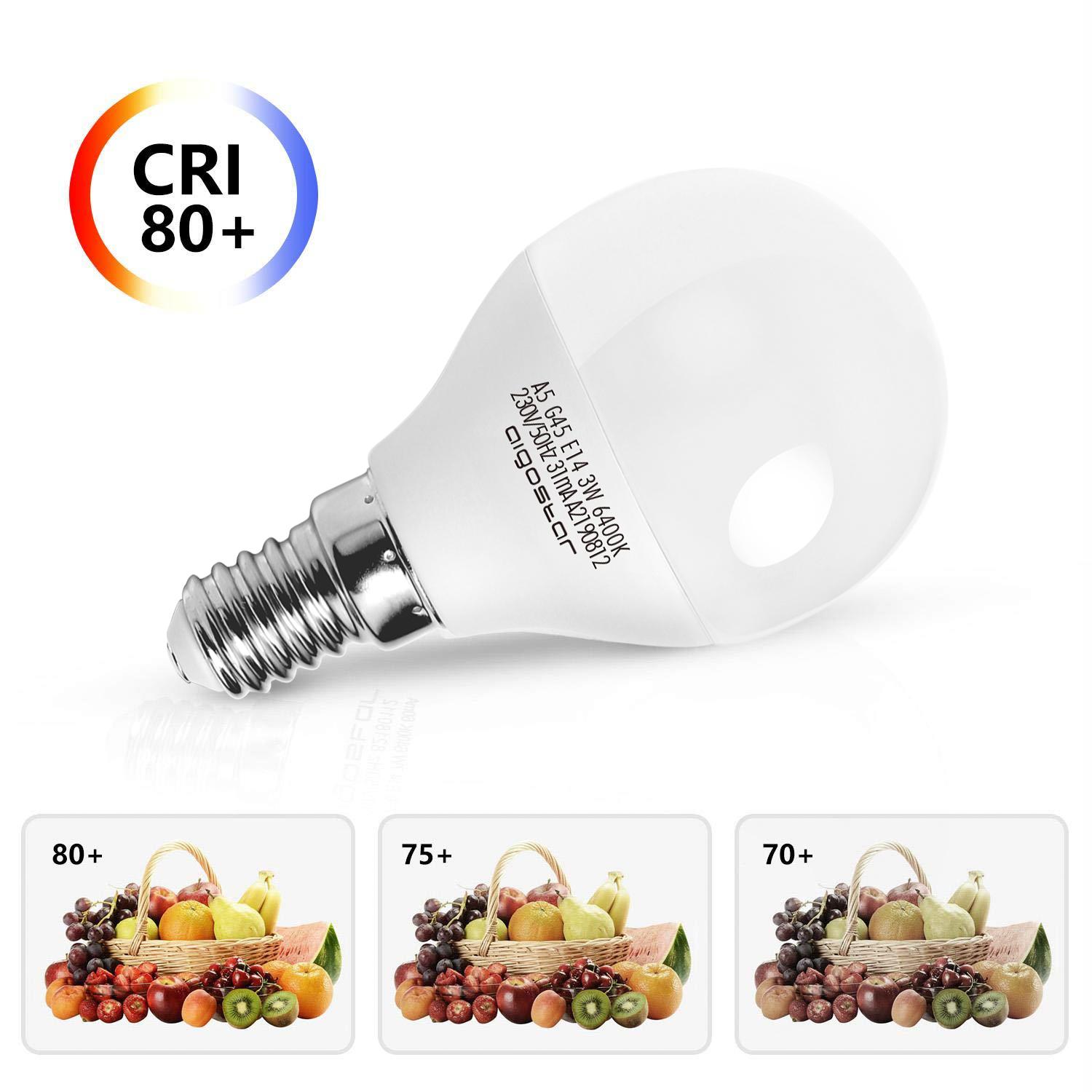 LED E14 G45 3W Światło dzienne