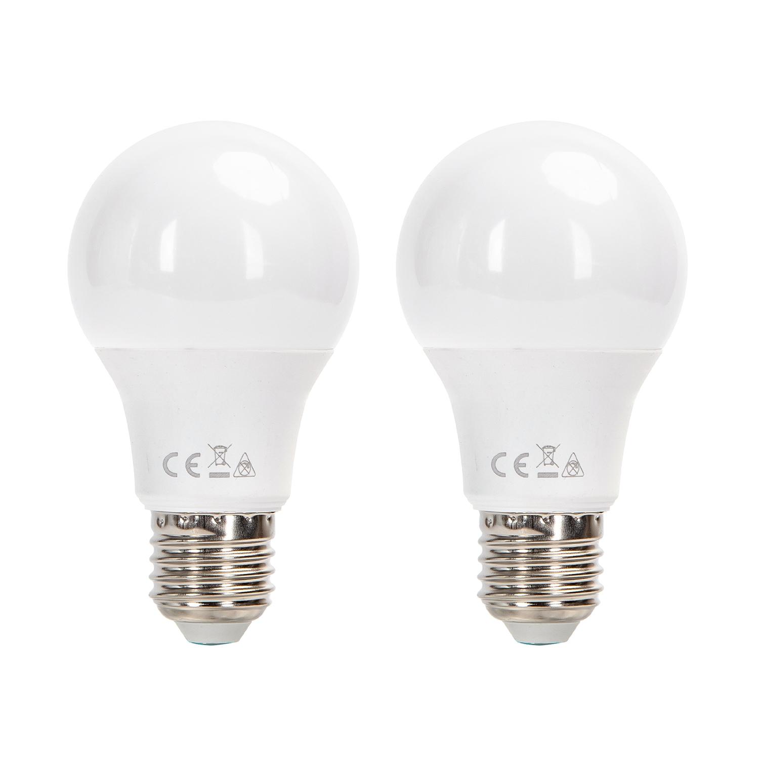 LED E27 9W A60 2pcs ( general bulb )