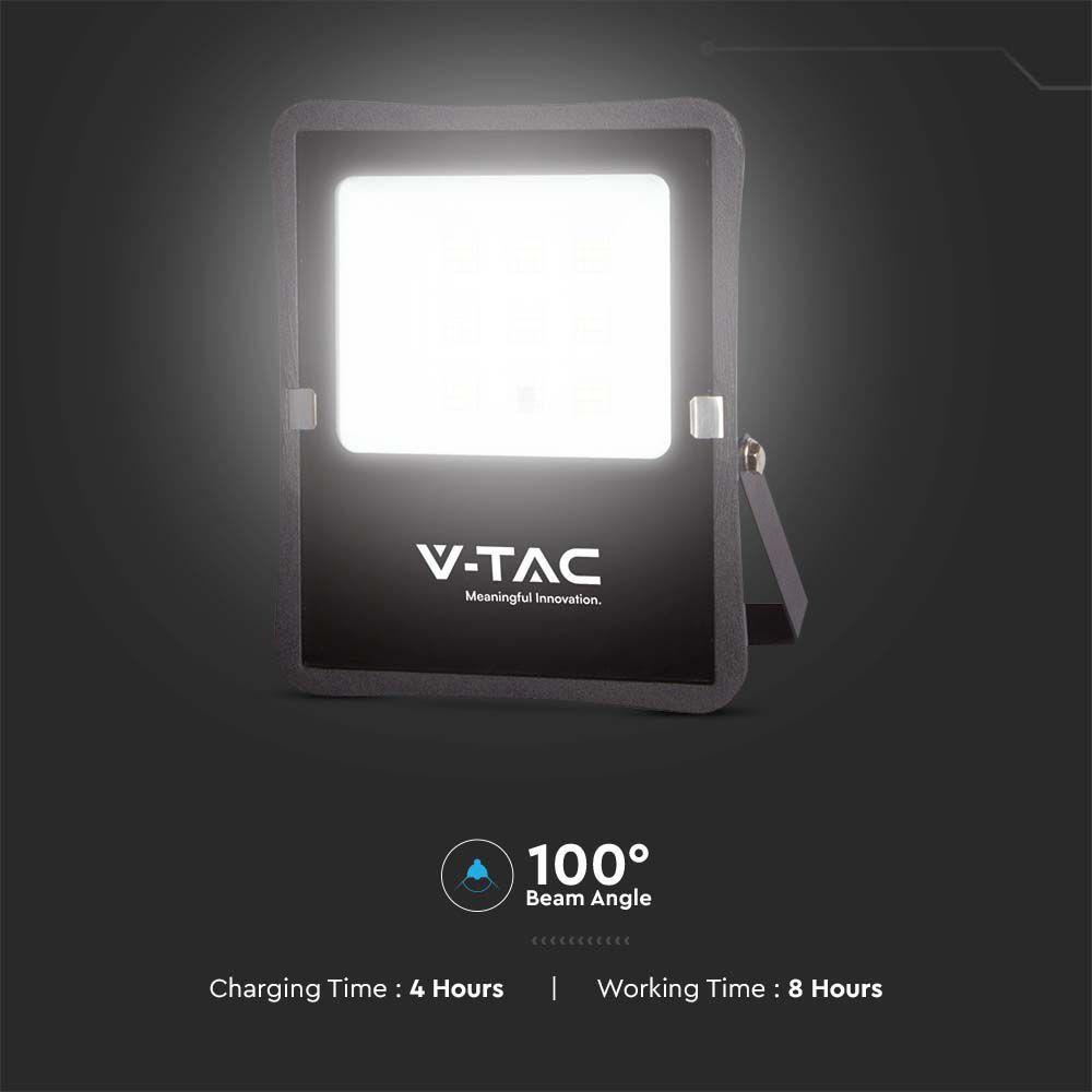 VT-55050 50W LED SOLAR FLOODLIGHT 4000K