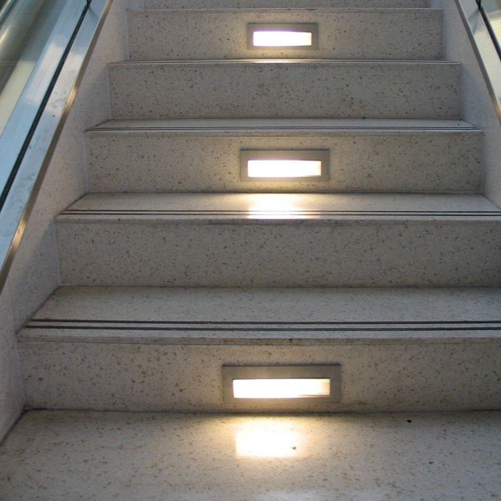 VT-856 6W LED STEP LIGHT 3000K GREY BODY