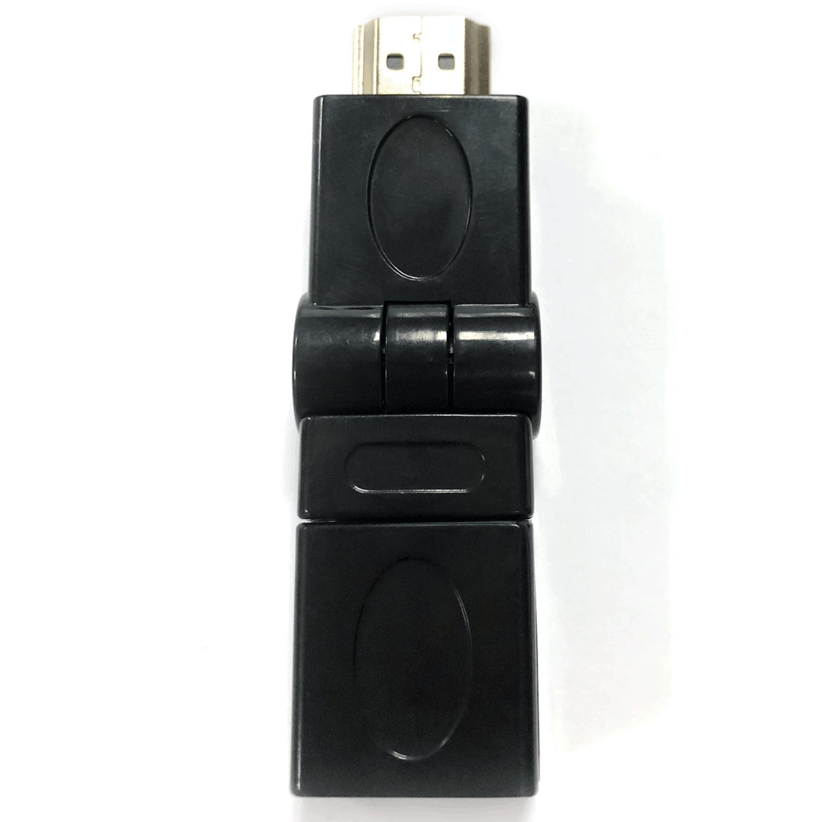 Adapter HDMI (męski na żeński) czarny