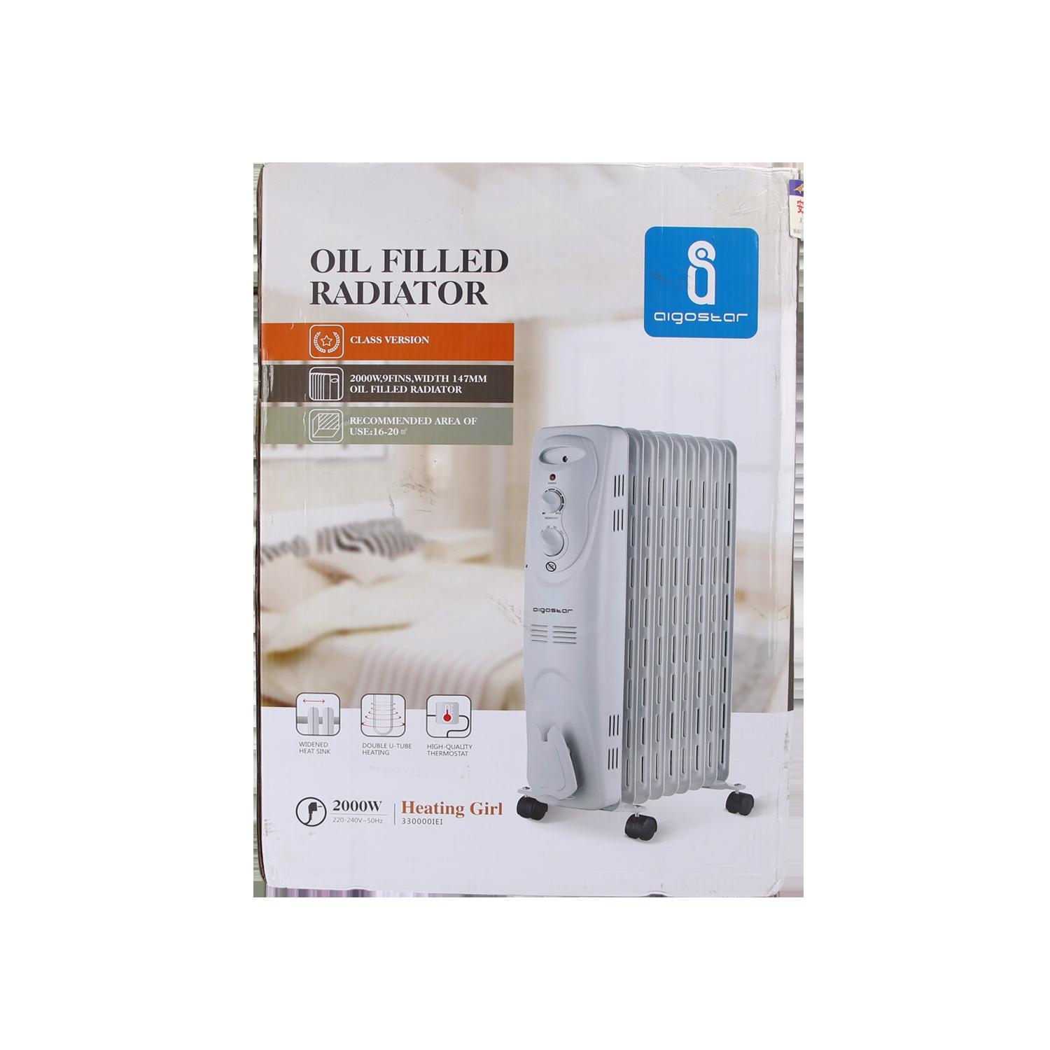 Oil Filled Radiators 2000W 9 Fins