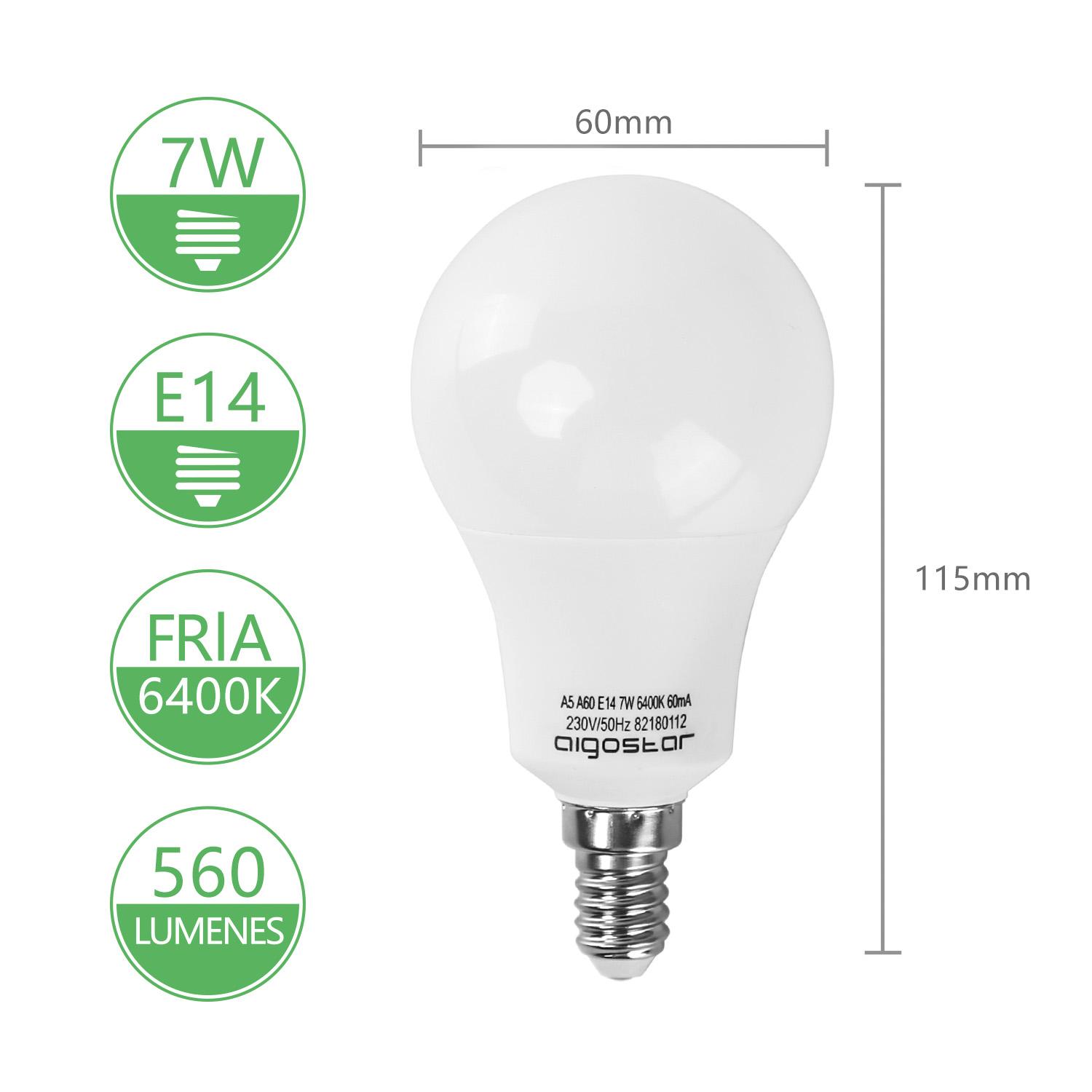 LED E14 7W A60 ( general bulb )