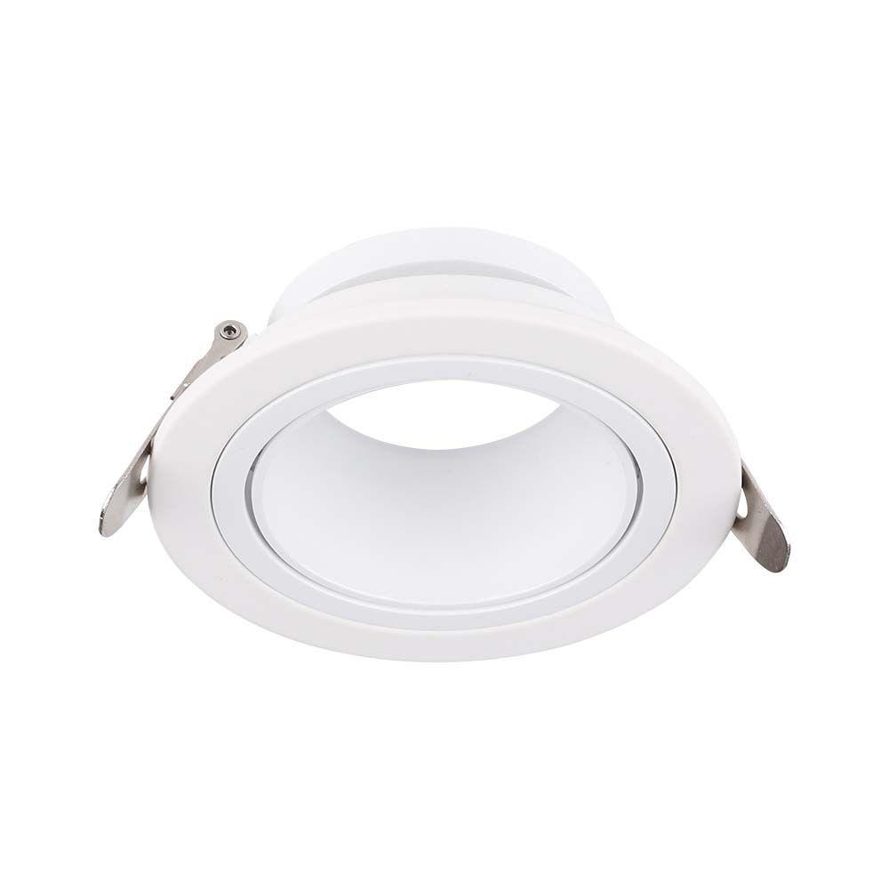 VT-438 SPOTLIGHT FITTINGS IRON+PC WHITE+WHITE