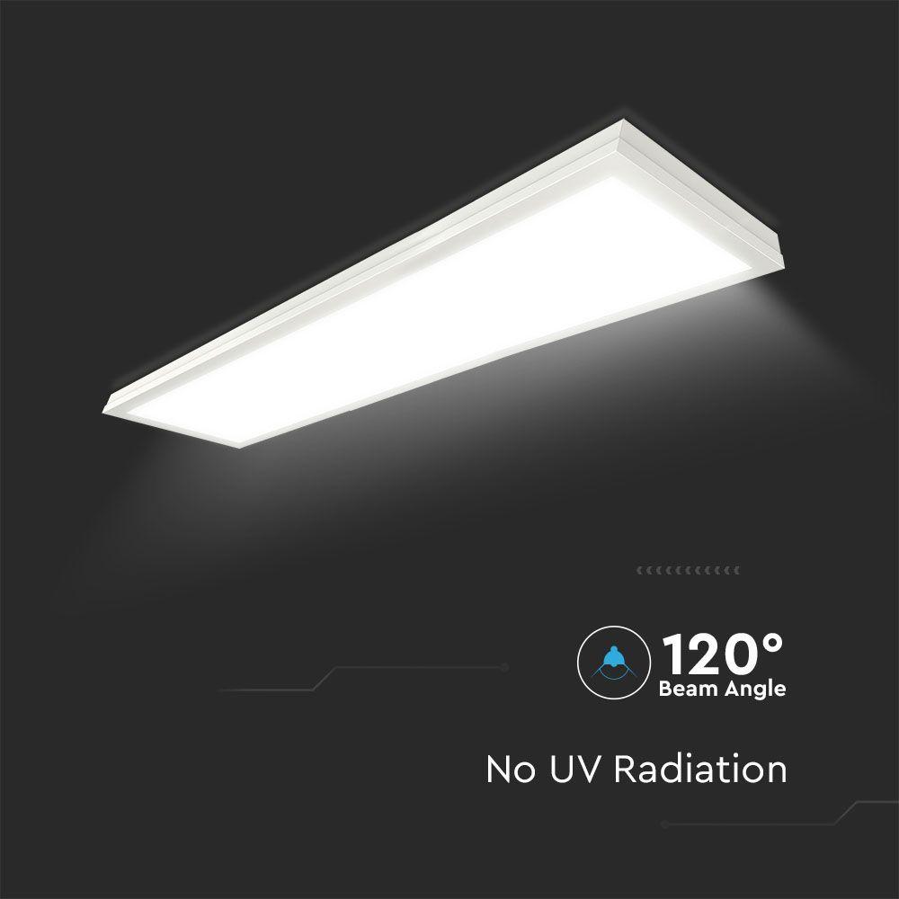 VT-6147 40W LED BACKLITE PANEL 1200x300MM 3000K 6PCS/PACK